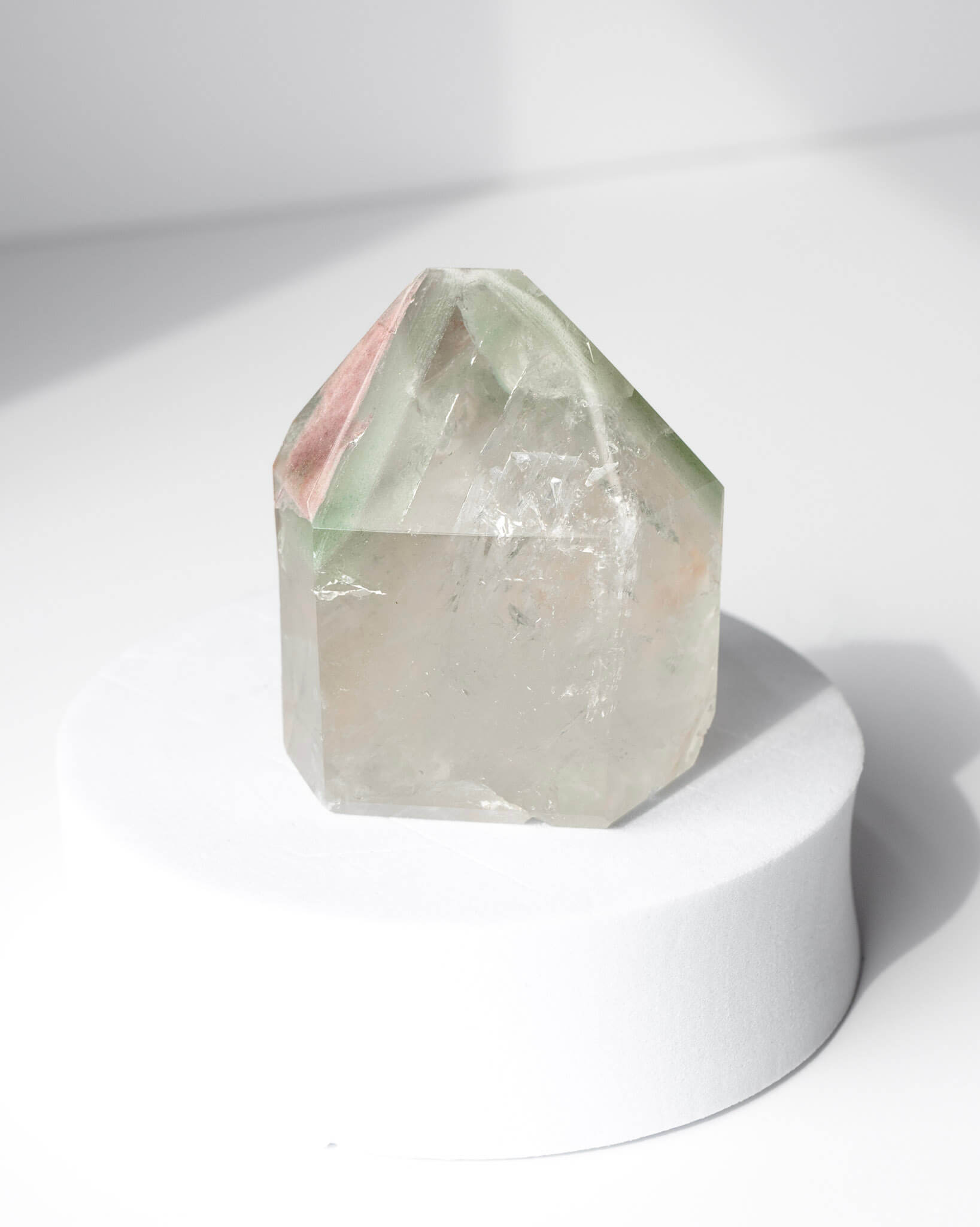 Hematite, Chlorite & Monazite Tower Healing Crystal