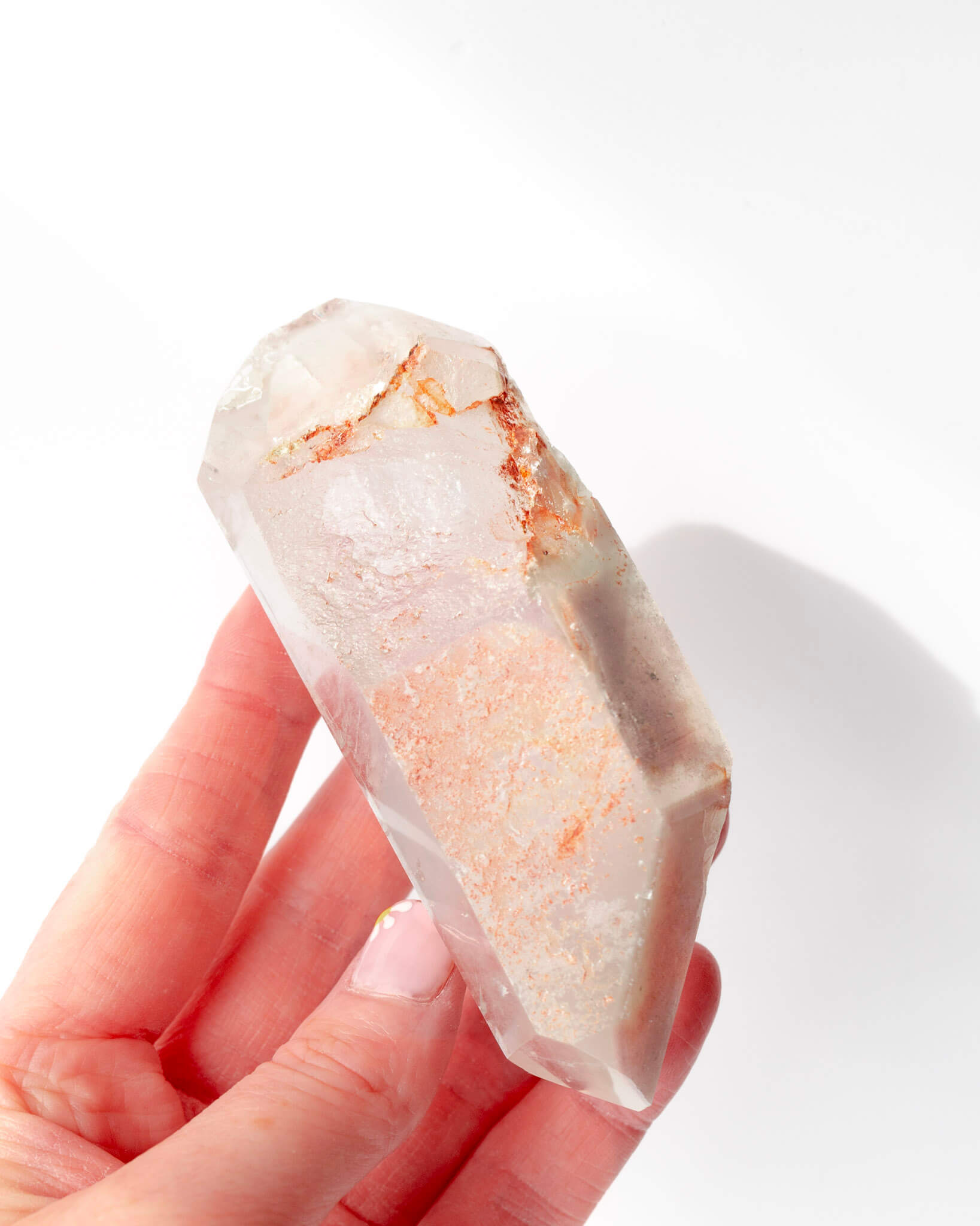 Hematite, Chlorite & Monazite DT Healing Crystal