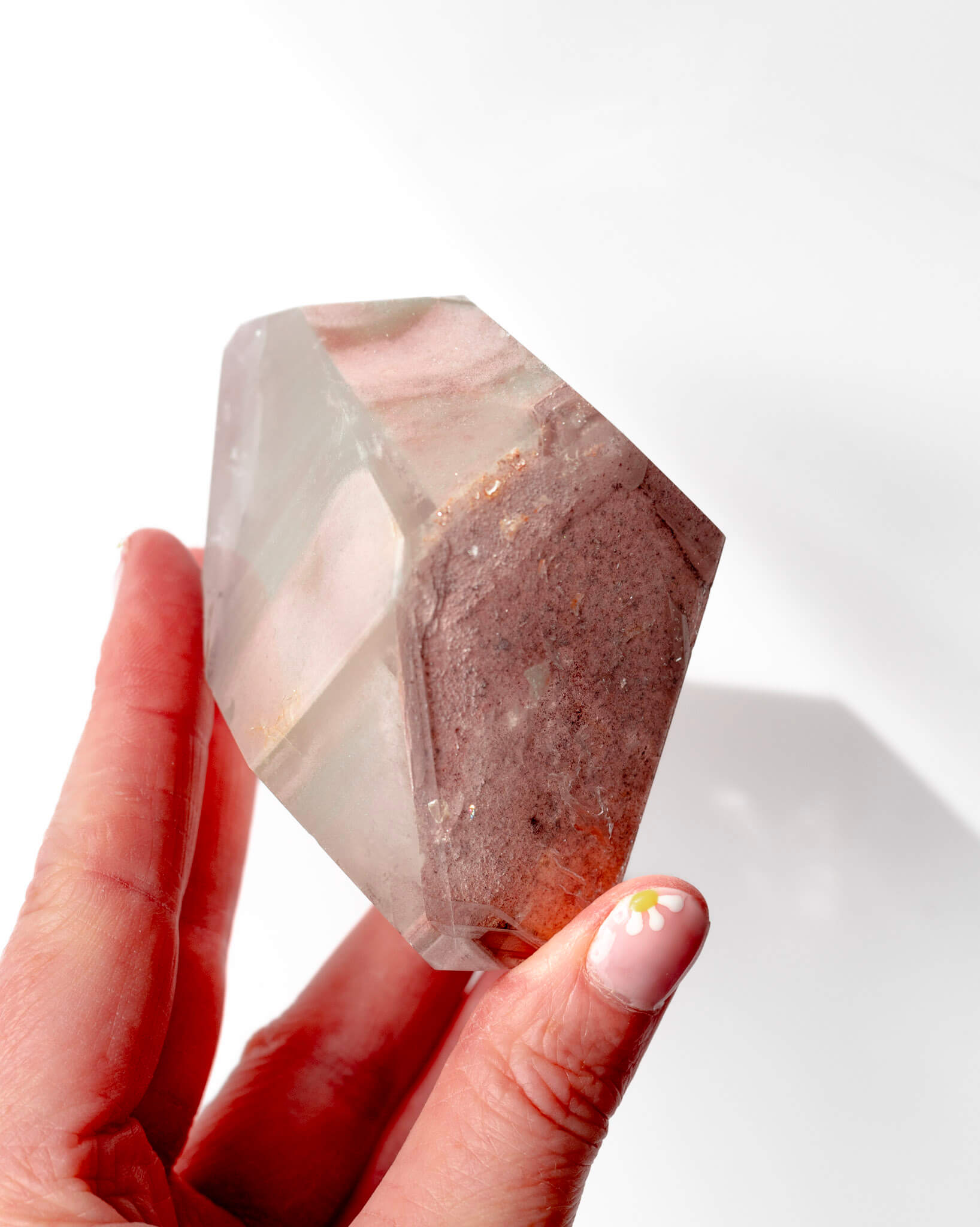 Hematite, Chlorite & Monazite Freeform Healing Crystal