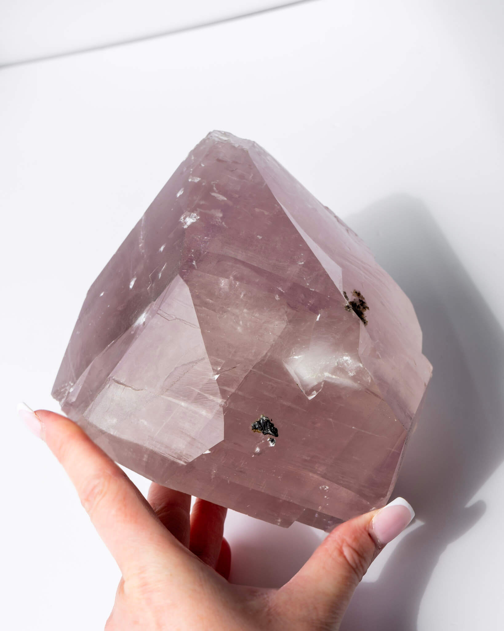Lilac Balmat Calcite Healing Crystal