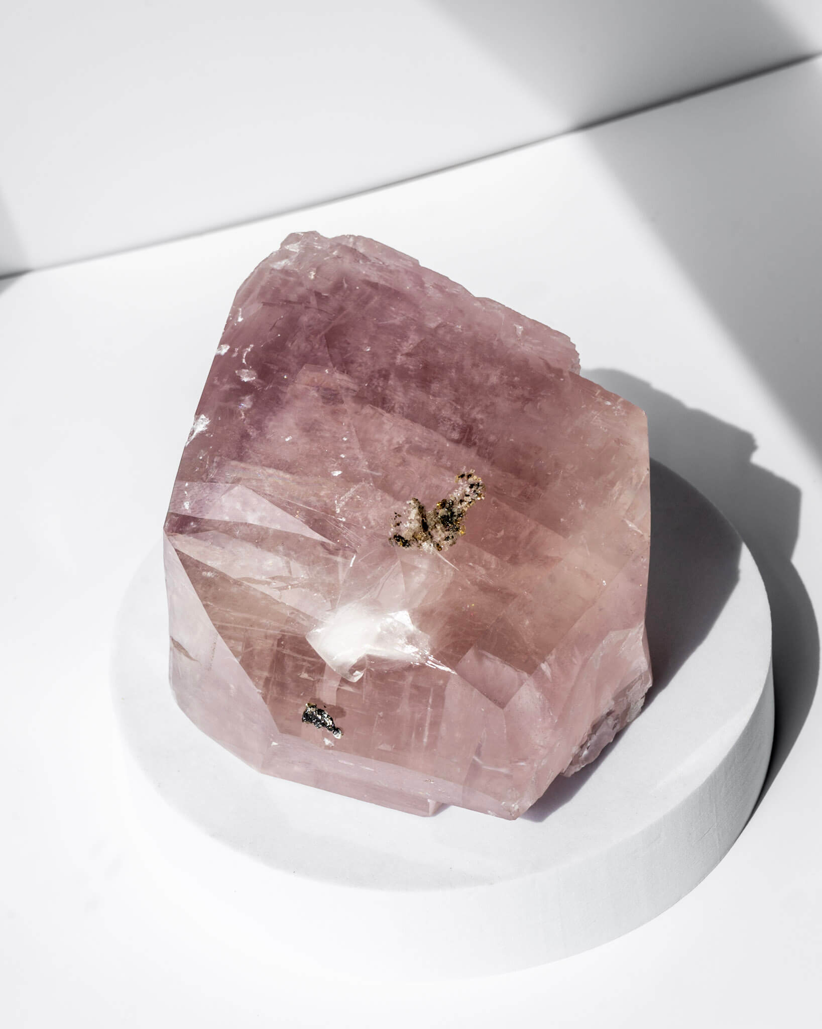 Lilac Balmat Calcite Healing Crystal