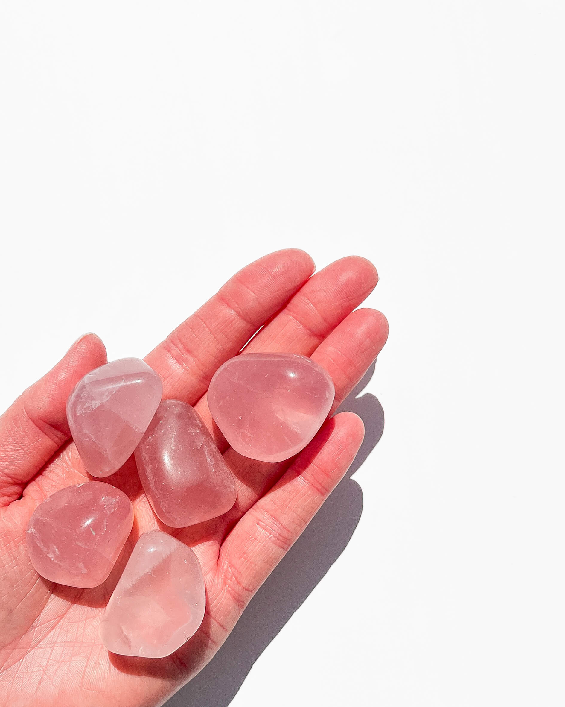 Rose Quartz Healing Crystal Tumble Stone
