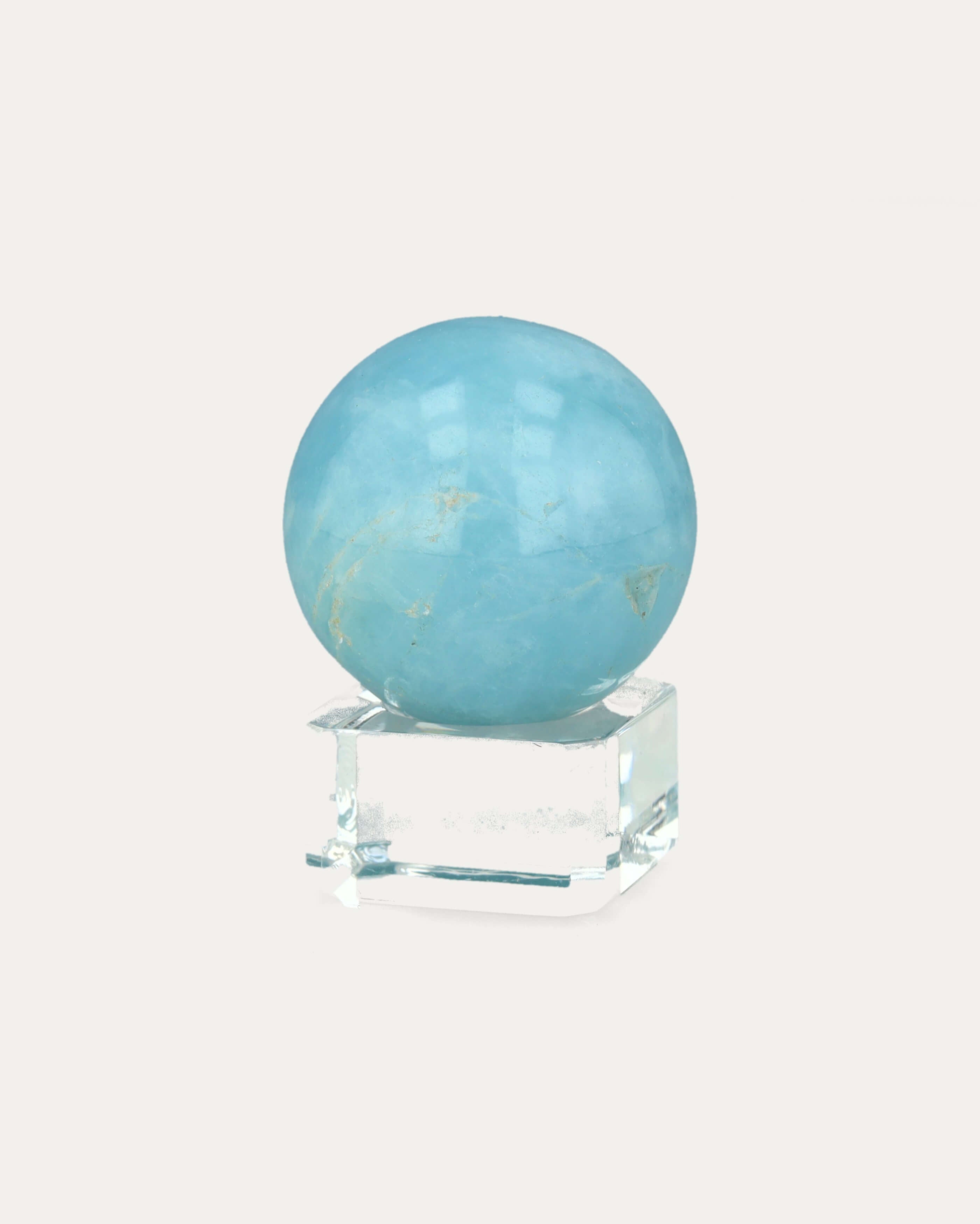 Aquamarine Sphere - 54