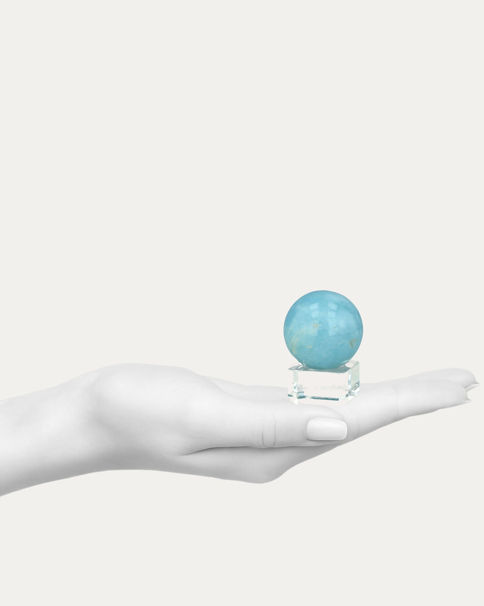 Aquamarine Sphere - 54