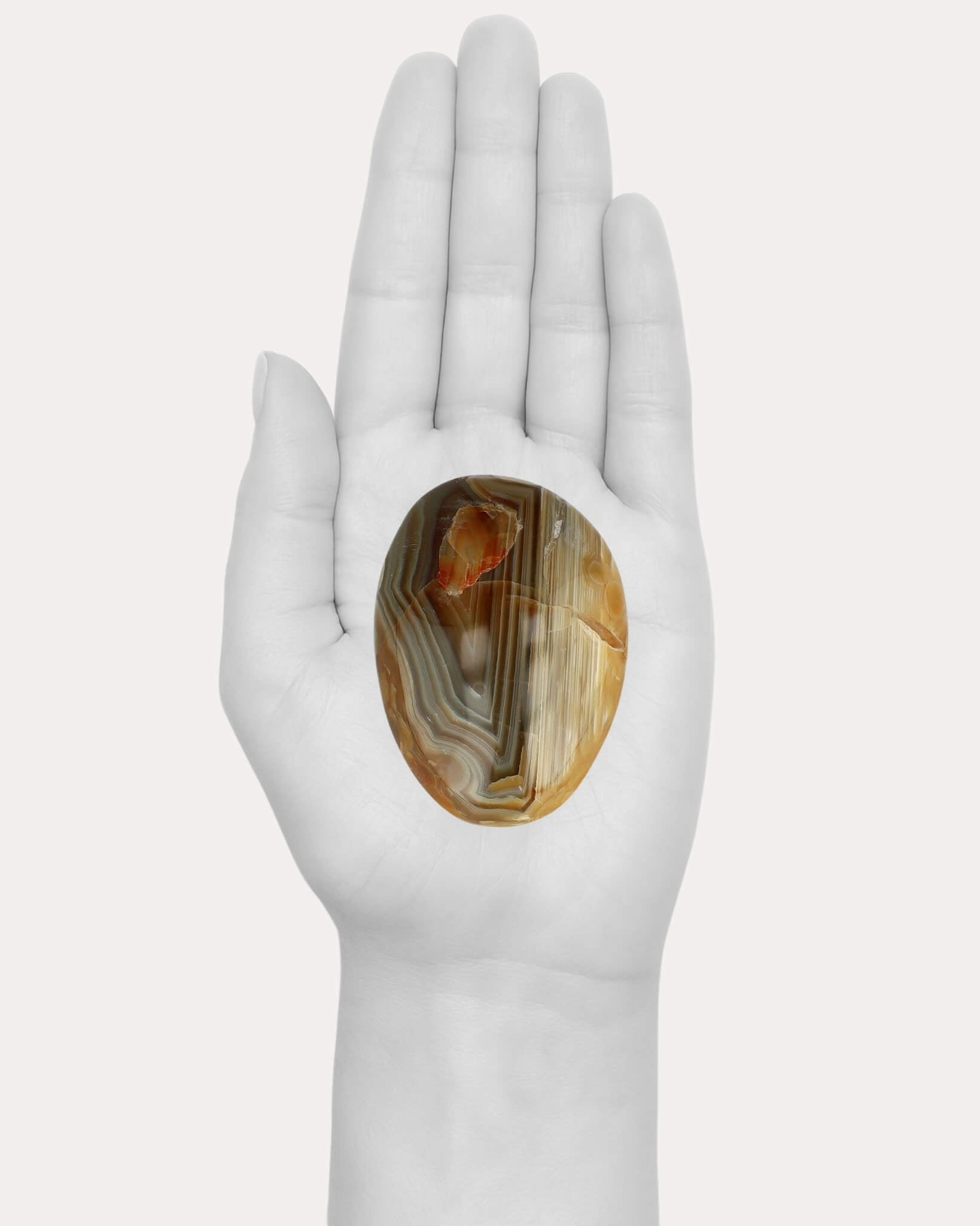 Agate Palm Stone - 8H