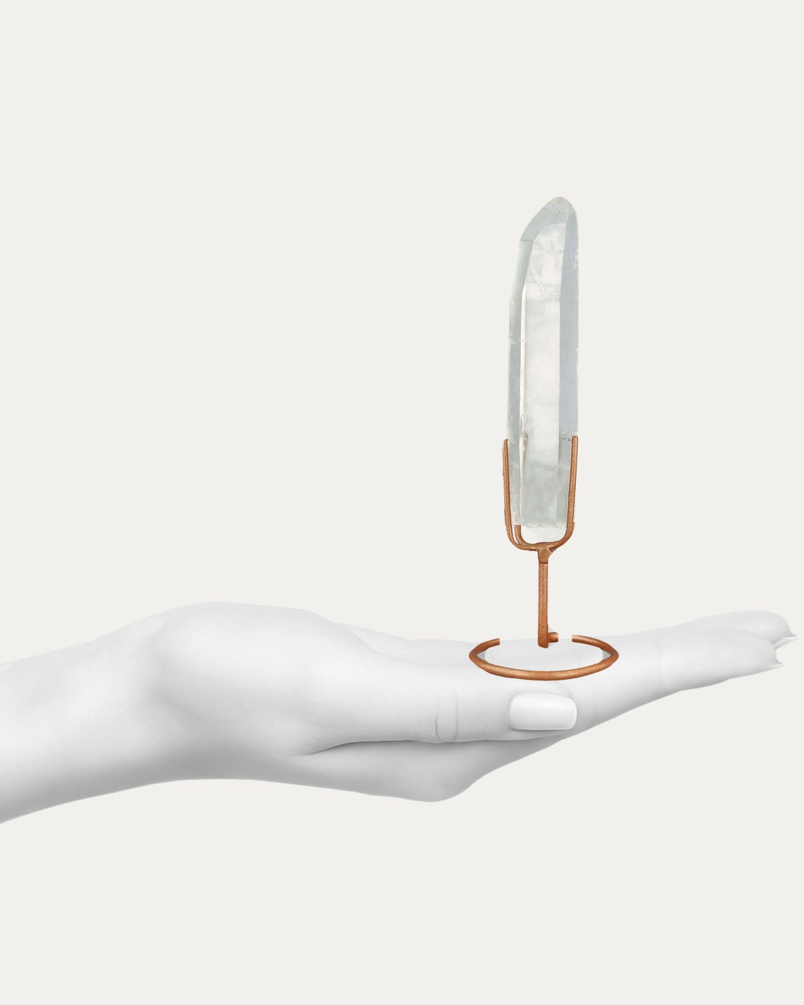 Lemurian Quartz on Stand - 25