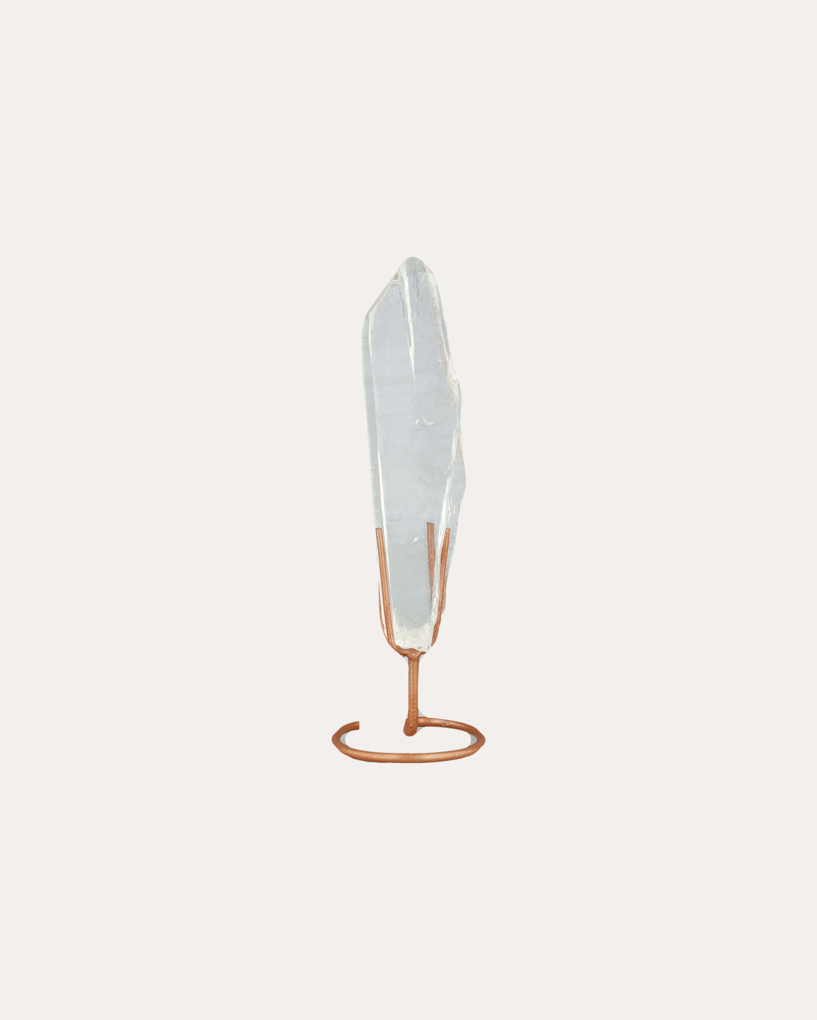 Lemurian Quartz on Stand - 28