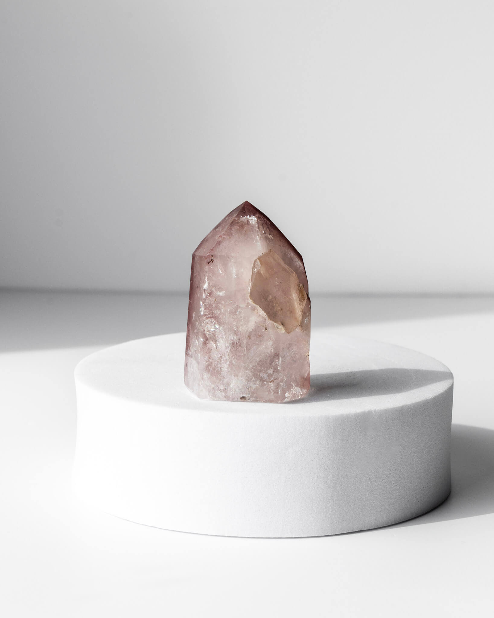 Pink Lithium Tower Healing Crystal