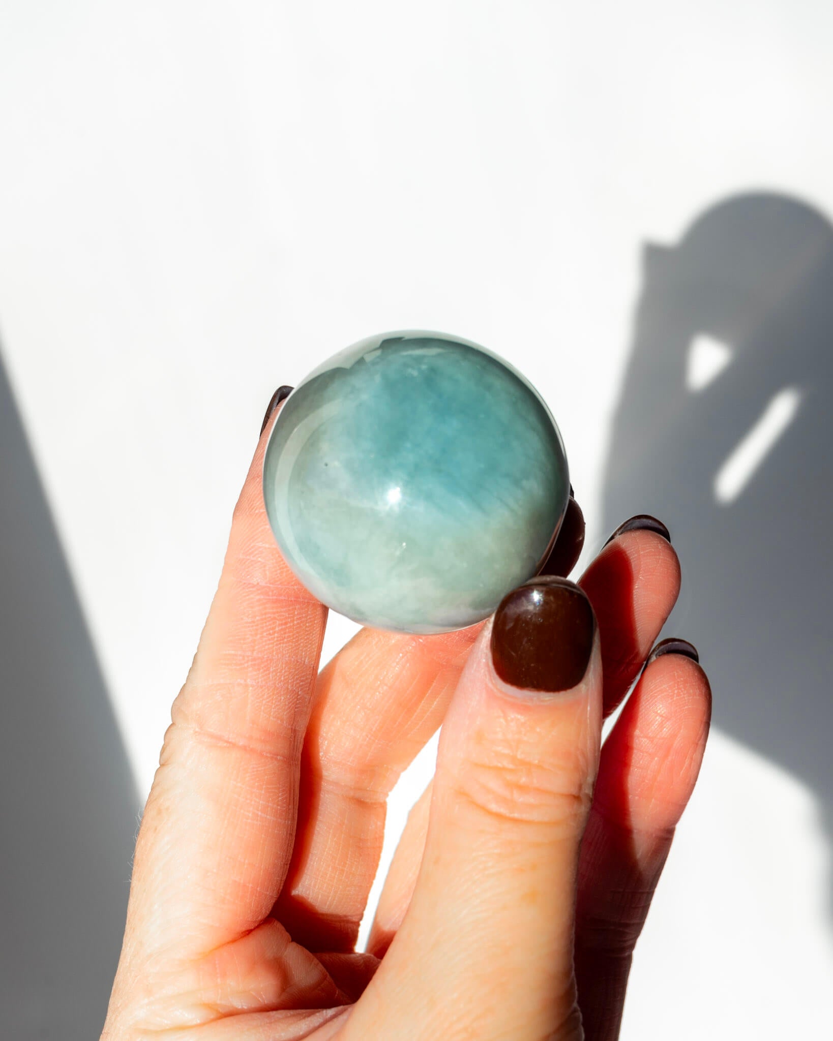 Aquamarine Sphere - 58