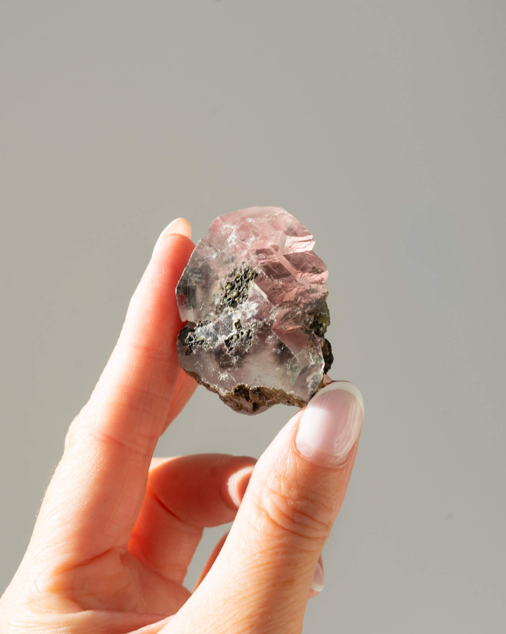 Moldy Rasberry Calcite - 18