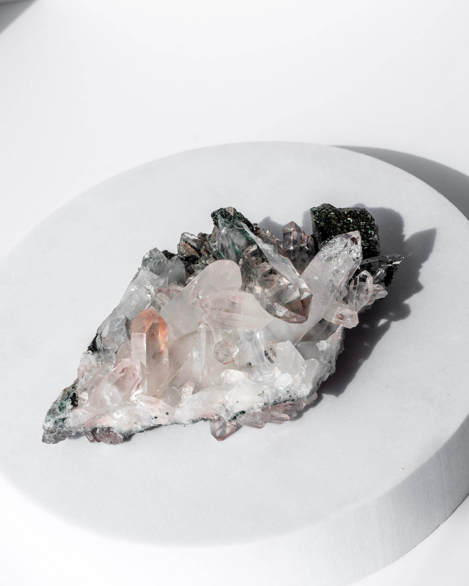 Sacred Pink Lemurian Healing Crystal