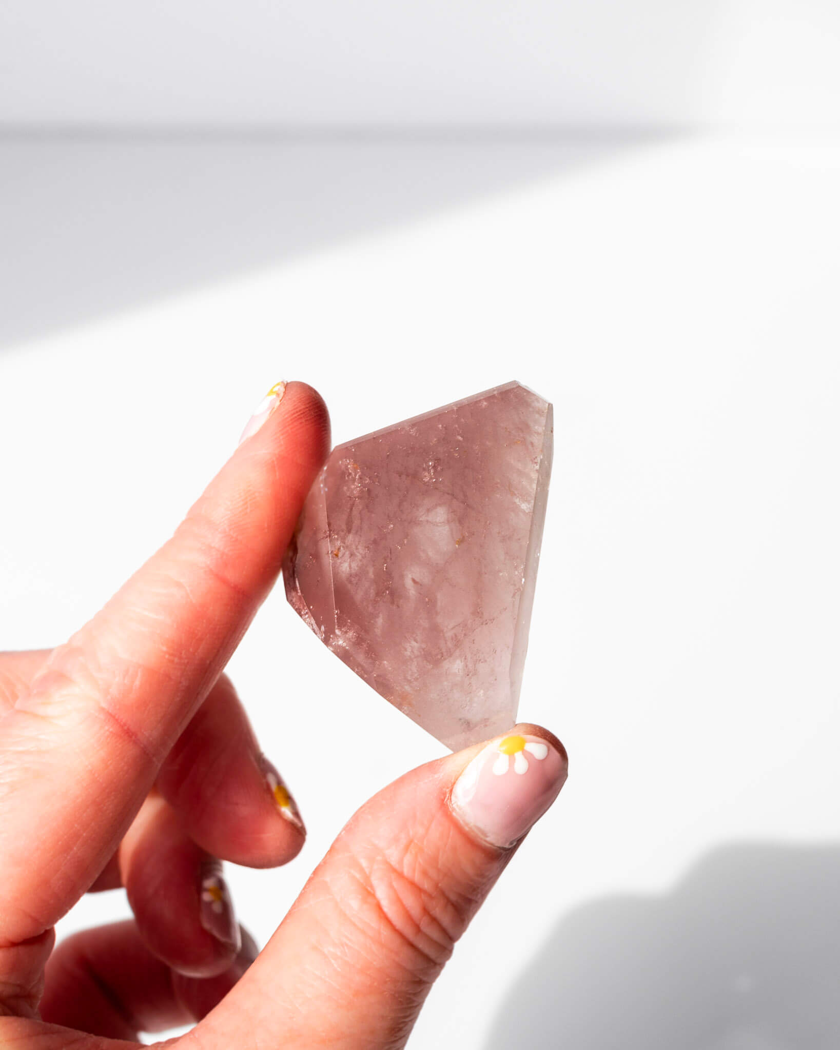 Pink Lithium Freeform Healing Crystal