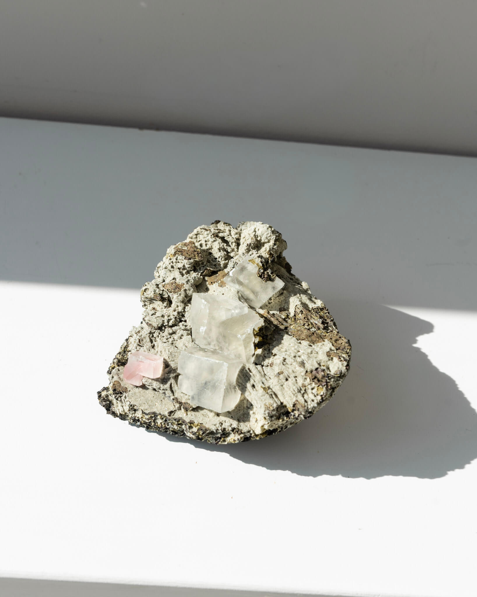 Moldy Raspberry Calcite - 30