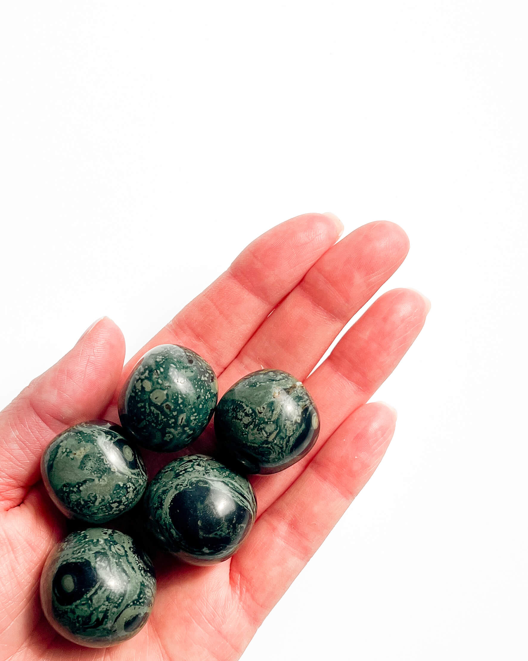 Kambaba Jasper Tumbled Stone Healing Crystal