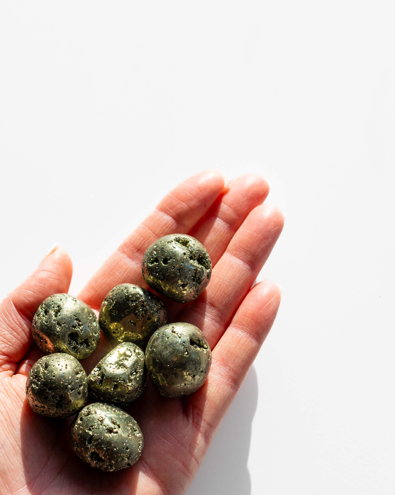 Pyrite Tumble Stone Healing Crystal