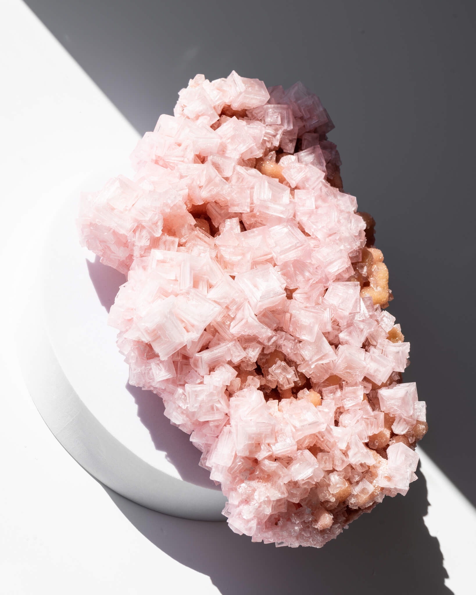 Pink Halite Cluster - 508