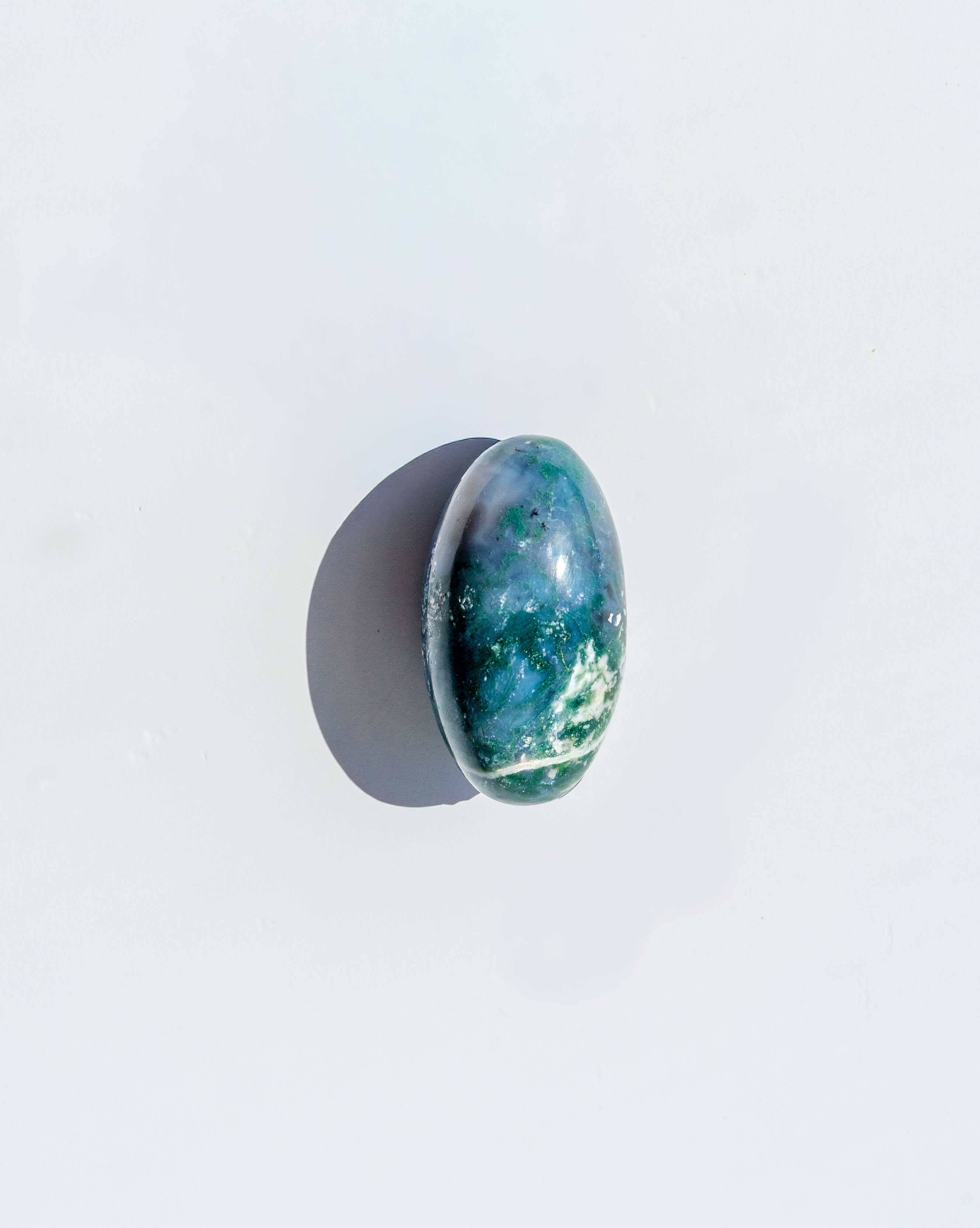 Moss Agate Shiva - 21