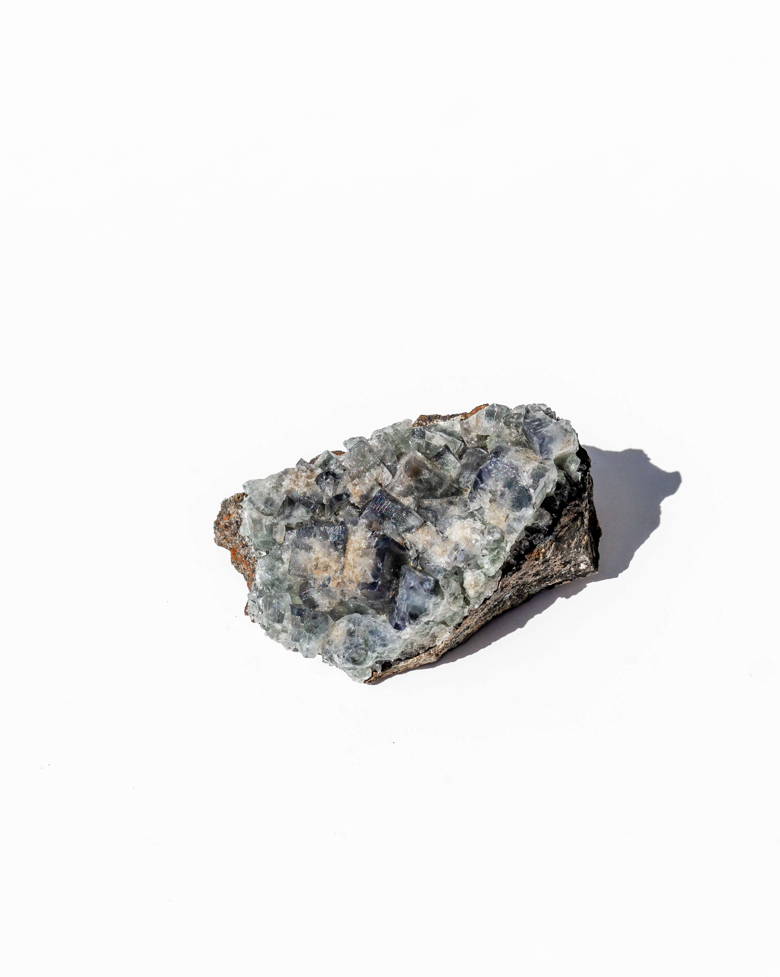 UK Fluorite Purple Rain Pocket Lady Annabella Mine - 37R