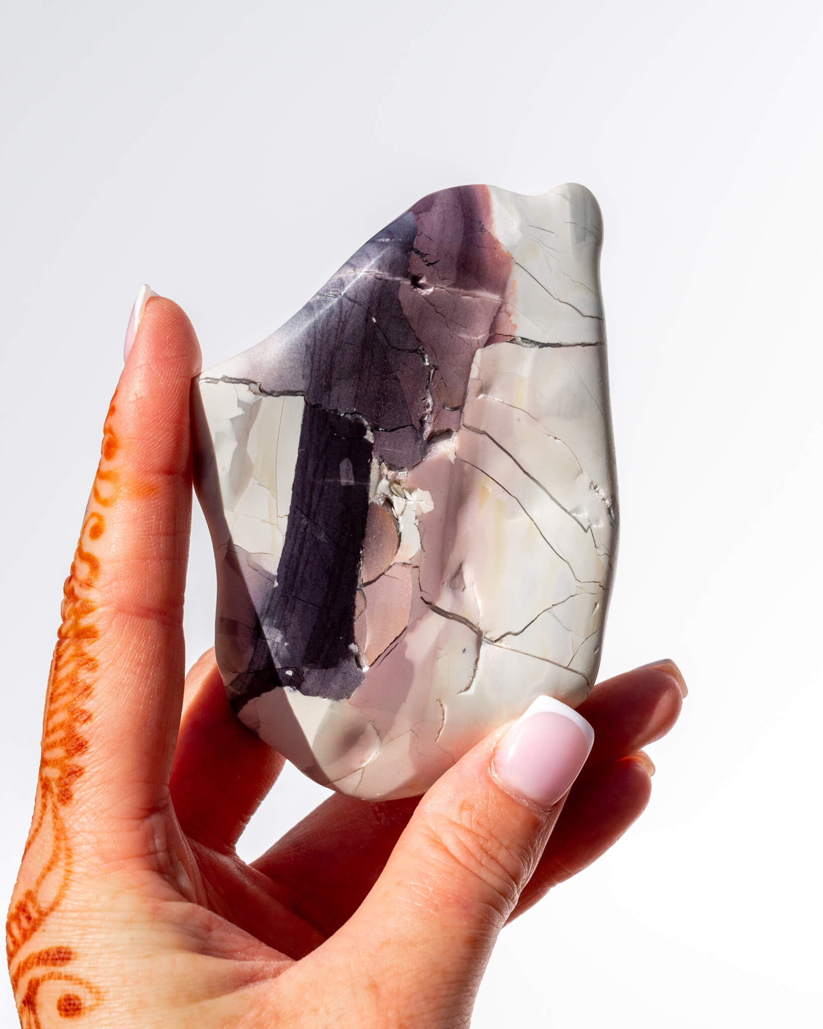 Hyacinth Jasper Polished Healing Crystal