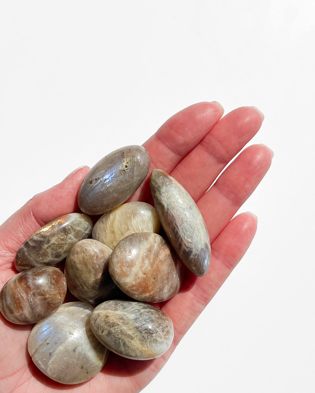 Sunstone Moonstone Tumble Stone Healing Crystal