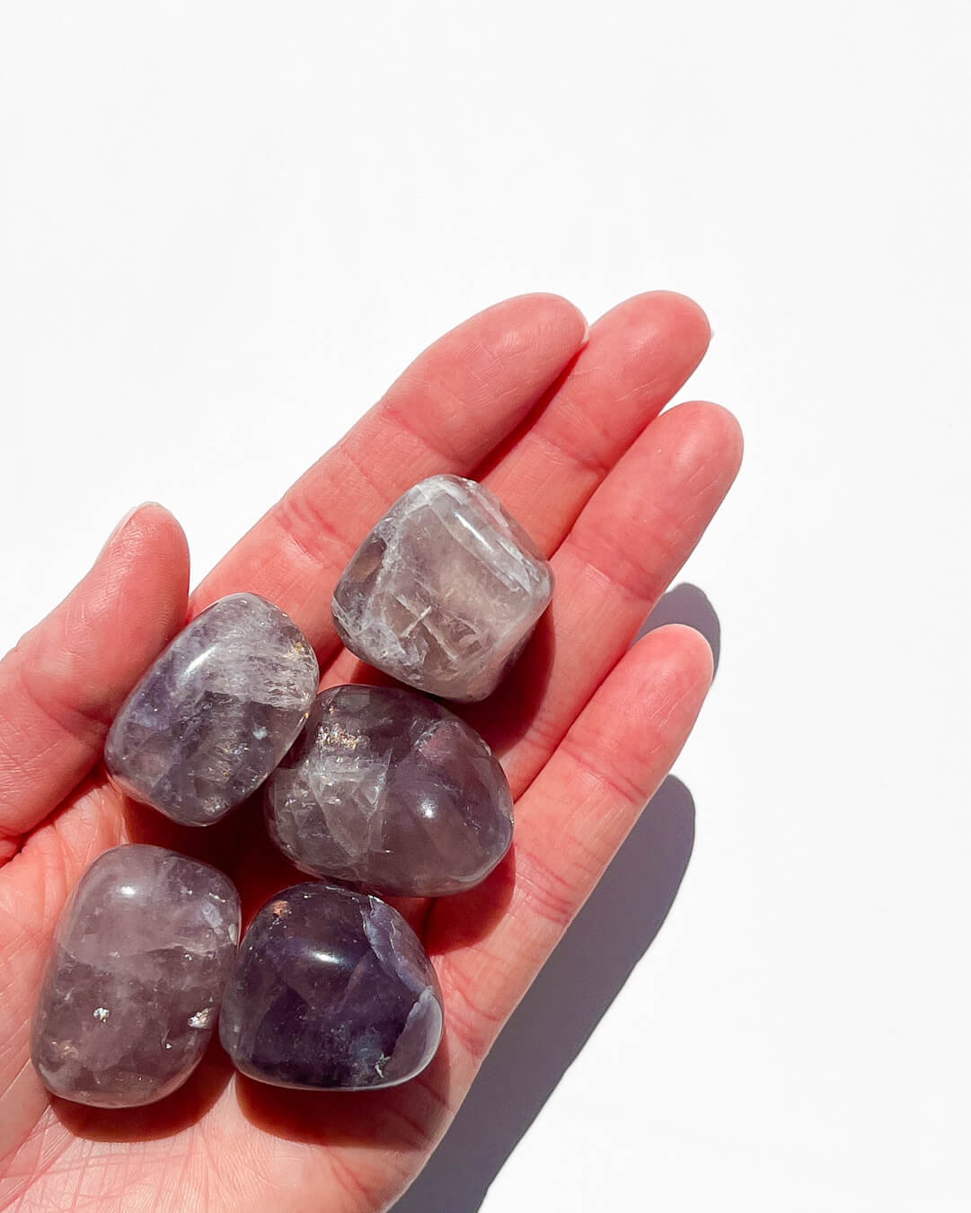 Fluorite Mica Tumble Stone Healing Crystal