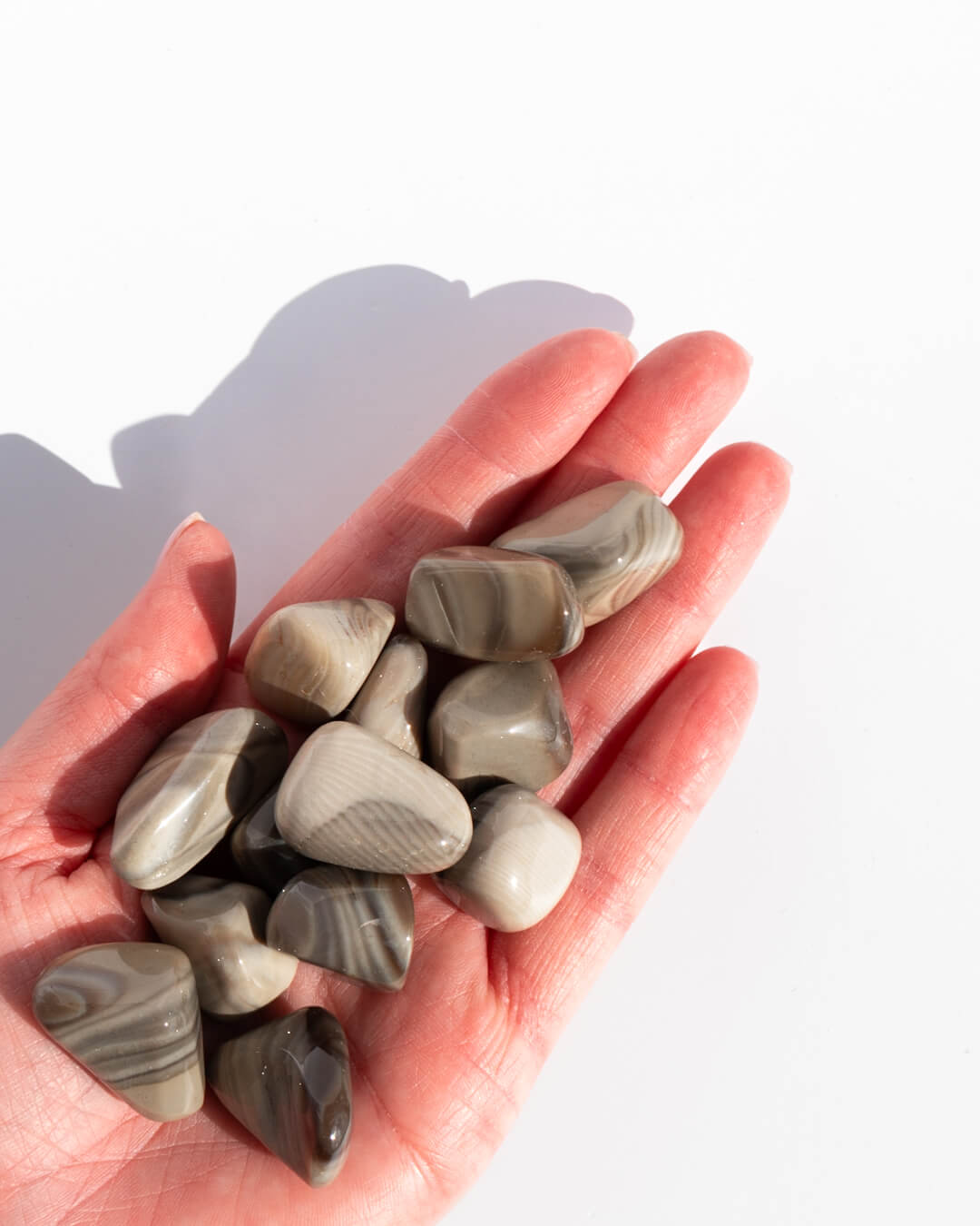 Flint Tumble Stone Healing Crystal