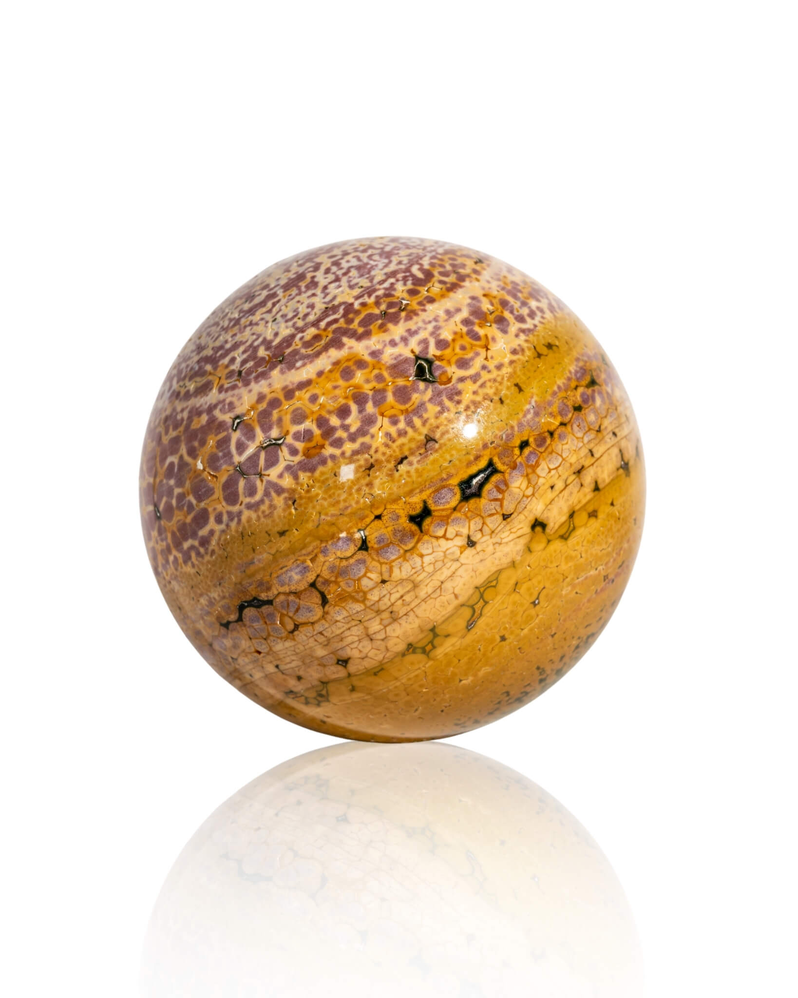 Kambamby Ocean Jasper Sphere - 147