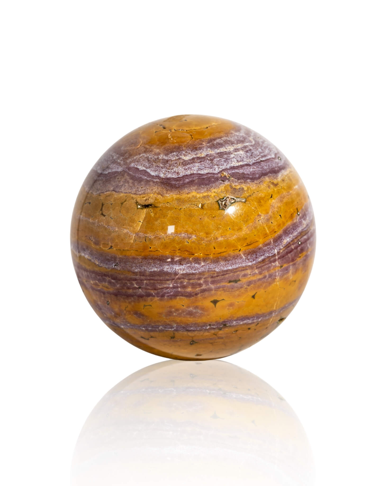 Kambamby Ocean Jasper Sphere - 155