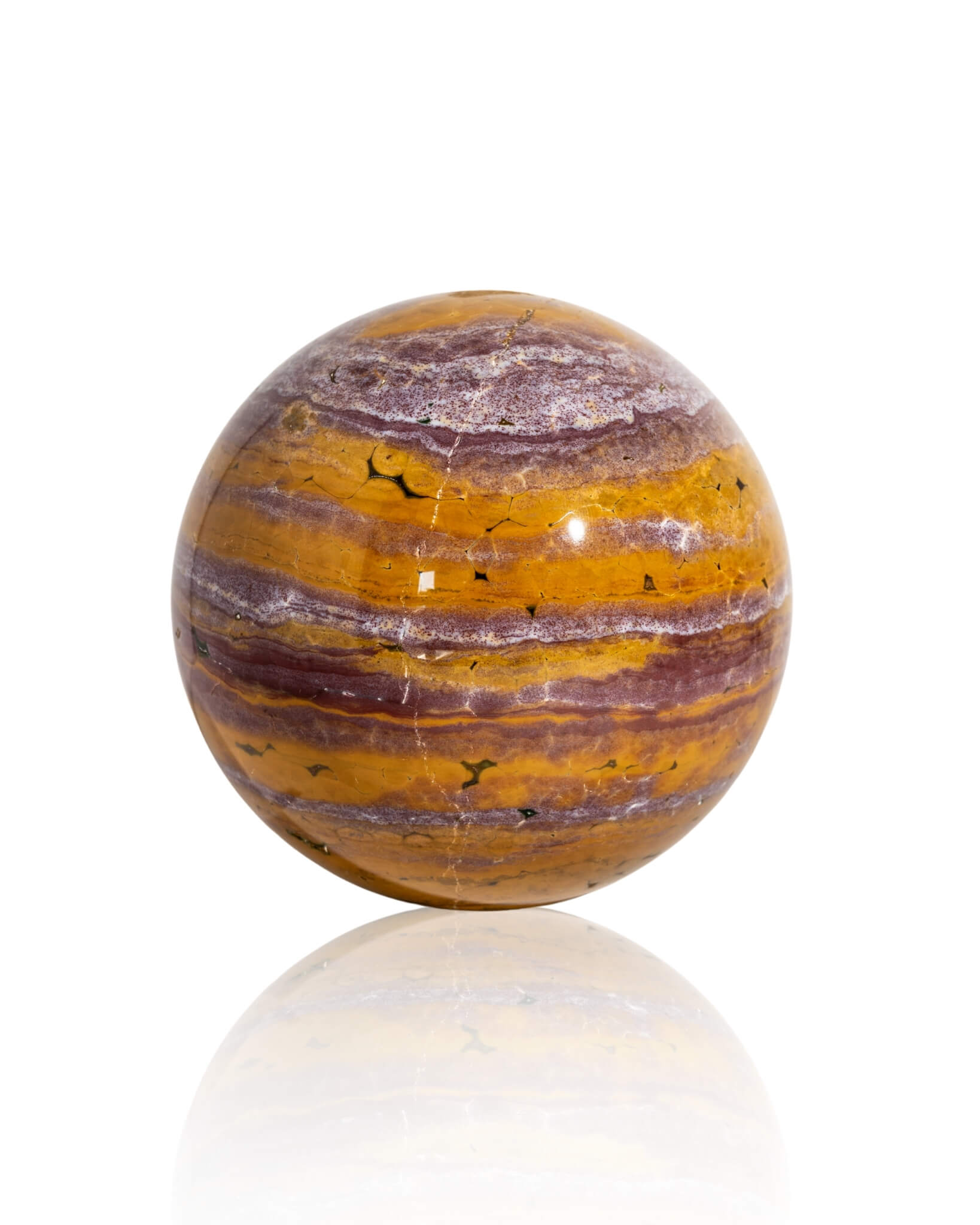 Kambamby Ocean Jasper Sphere - 155