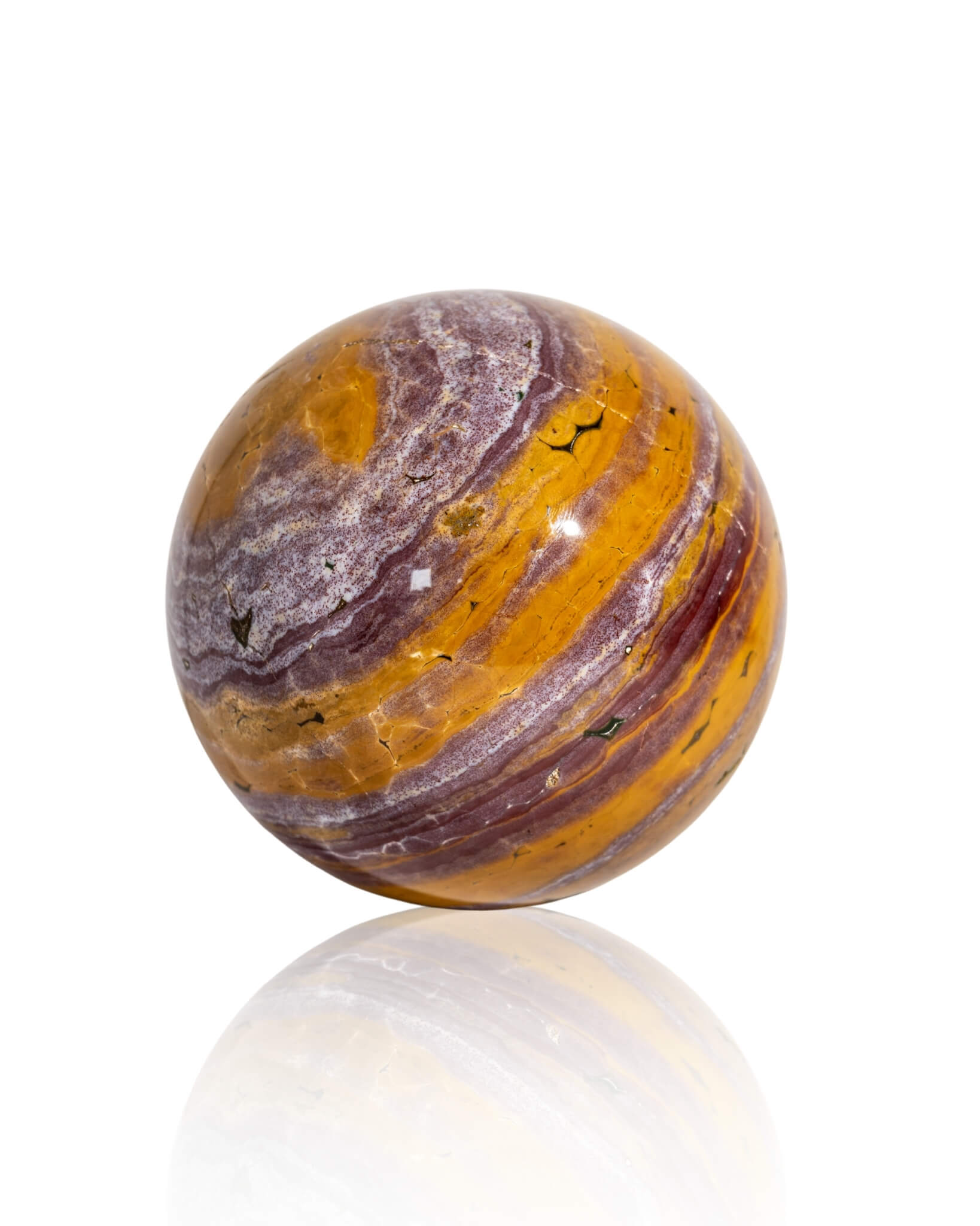 Kambamby Ocean Jasper Sphere - 155