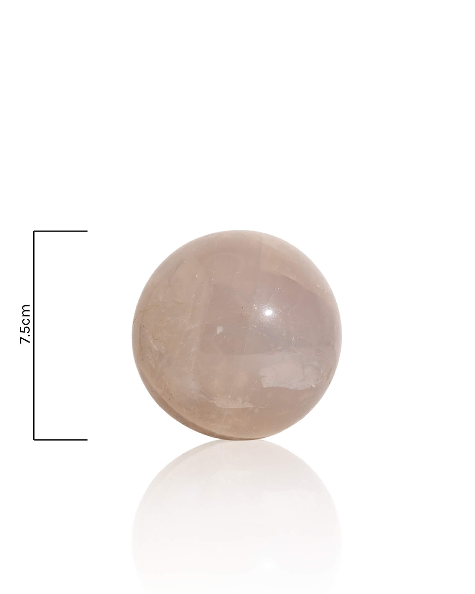 Blue Rose Quartz Sphere - 31