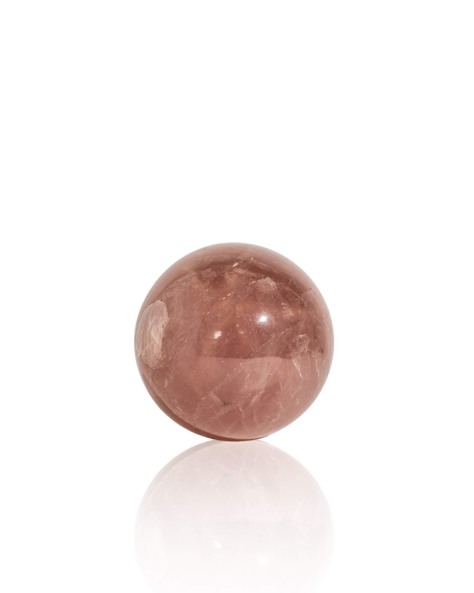 Lavender Rose Quartz Sphere - 32
