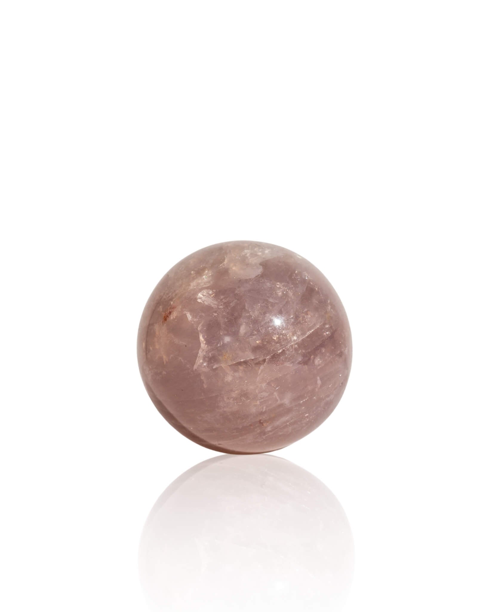 Lavender Rose Quartz Sphere - 33