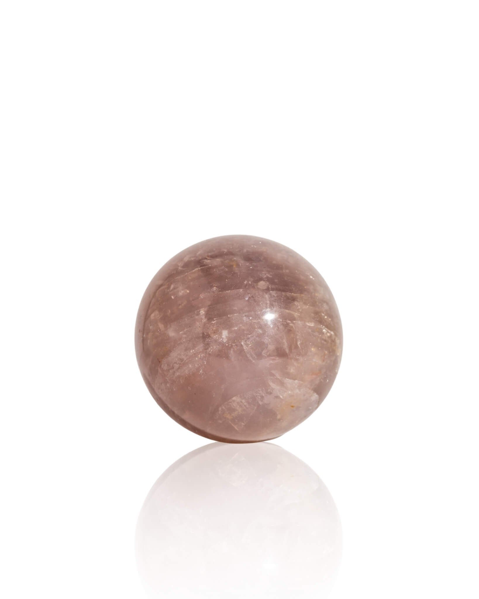 Lavender Rose Quartz Sphere - 33