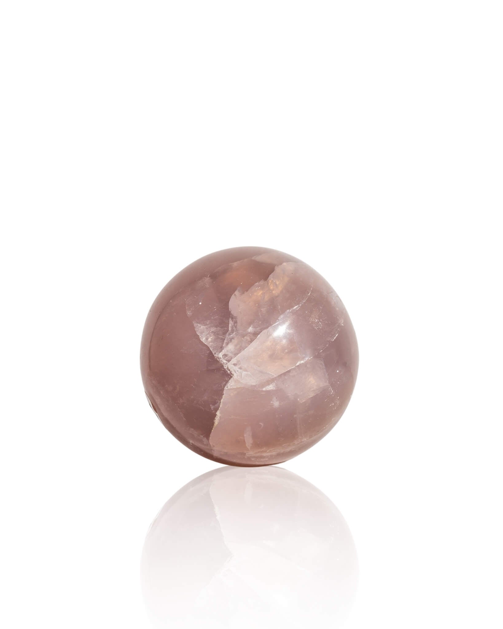 Lavender Rose Quartz Sphere - 34