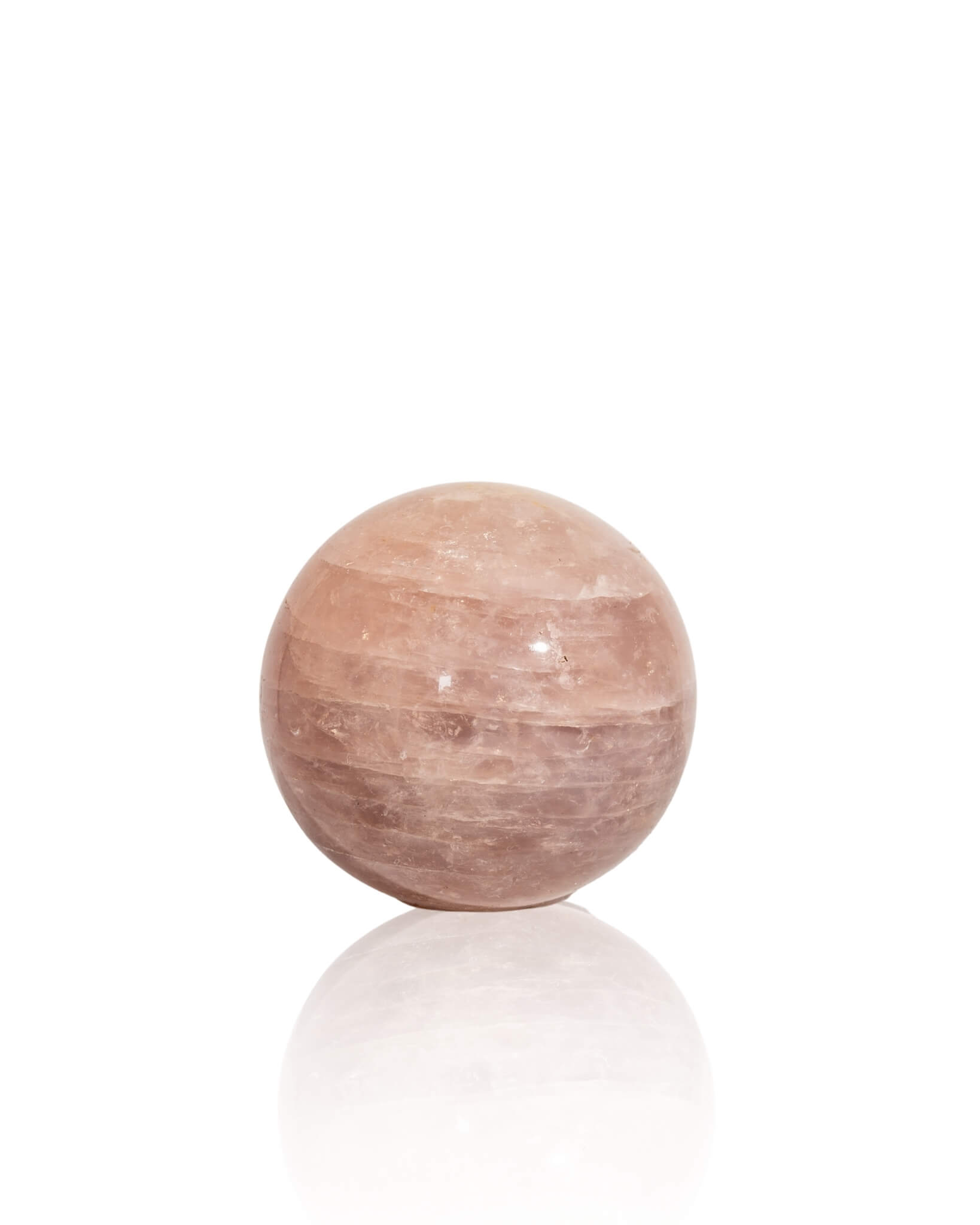 Lavender Rose Quartz Sphere - 35A