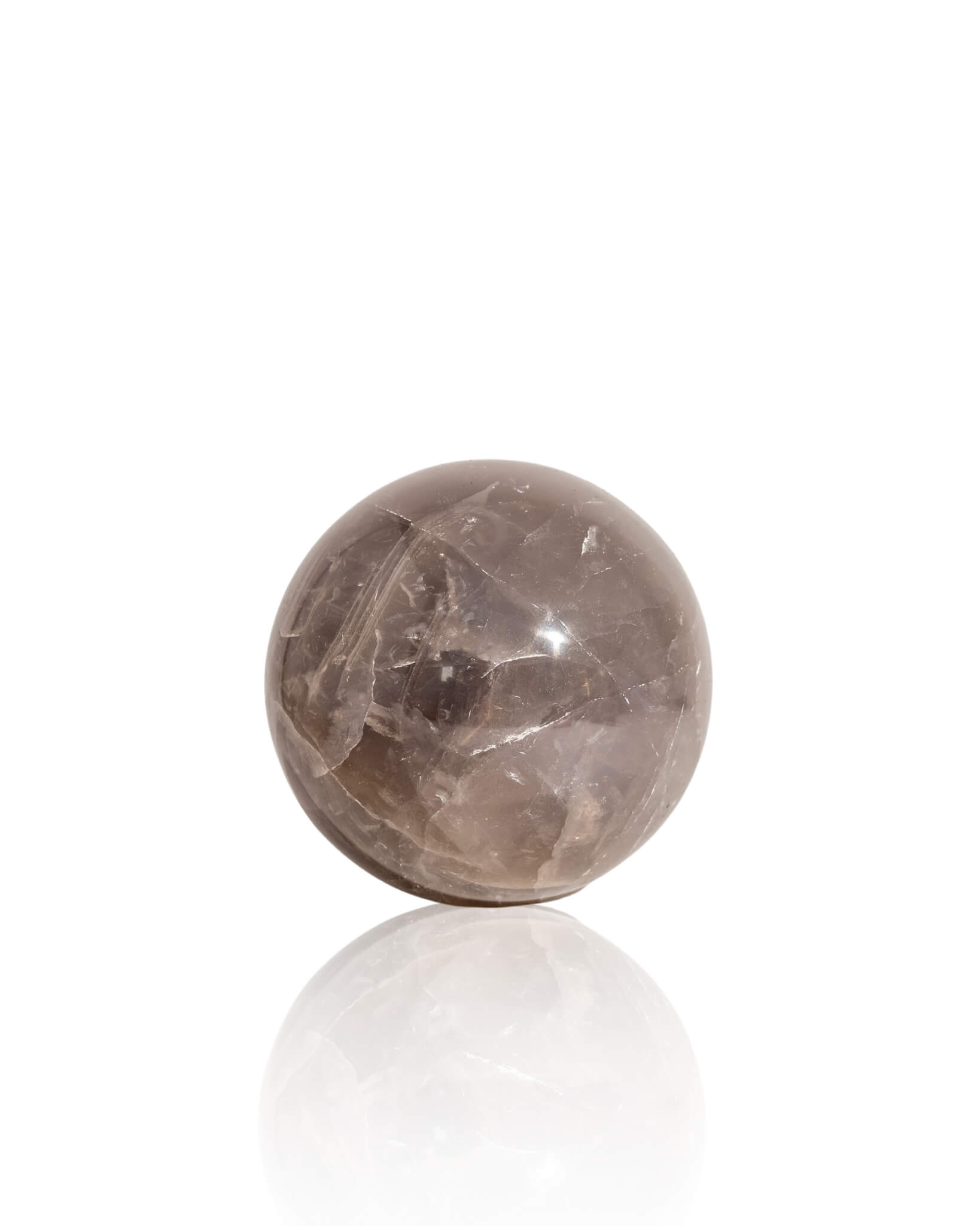 Blue Rose Quartz Sphere - 35A
