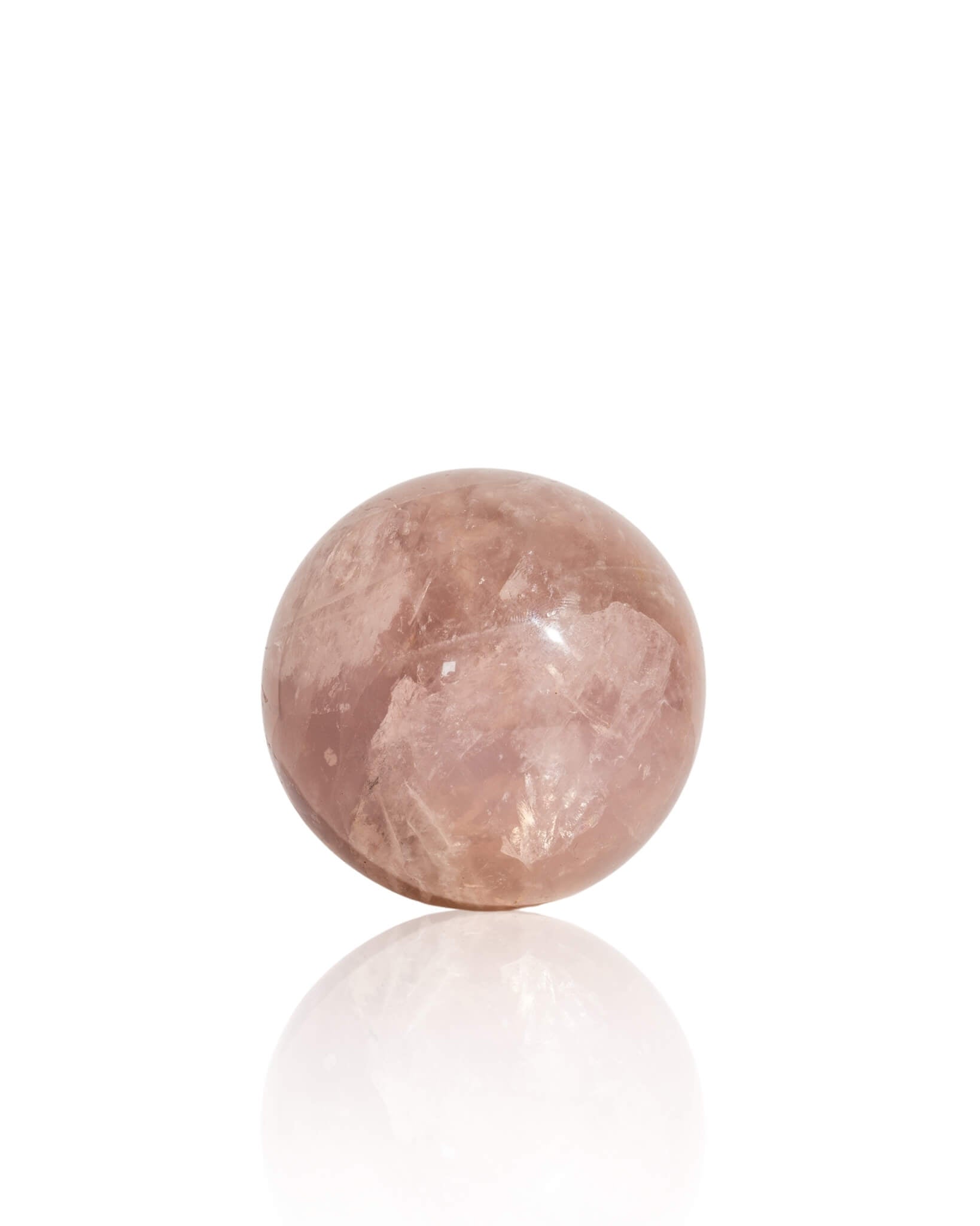 Lavender Rose Quartz Sphere - 35