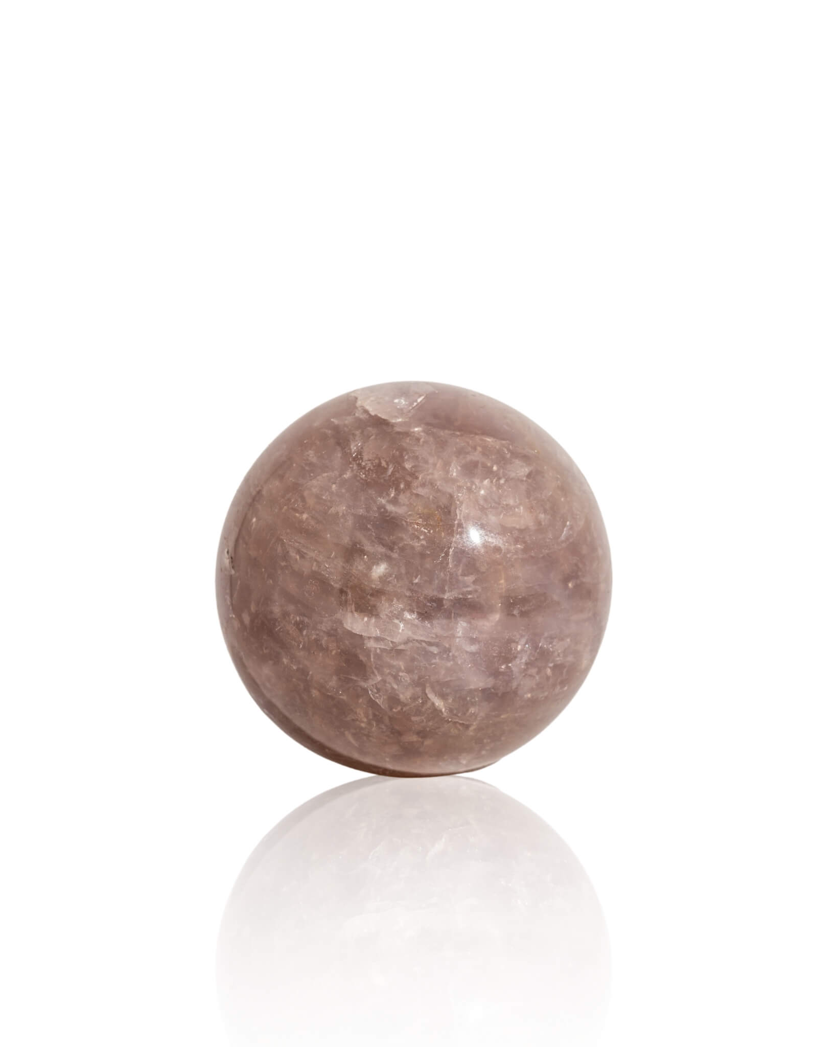 Blue Rose Quartz Sphere - 40