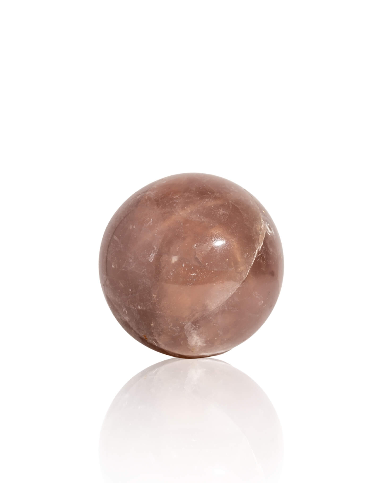 Lavender Rose Quartz Sphere - 42A
