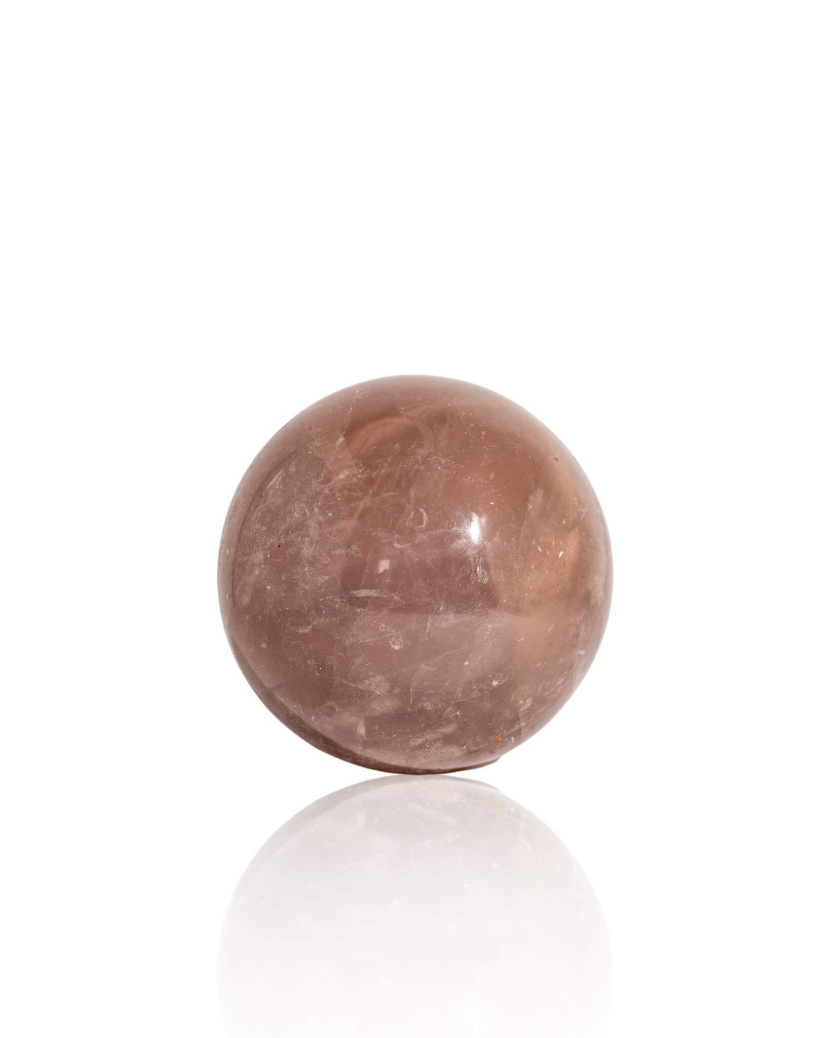 Lavender Rose Quartz Sphere - 42A