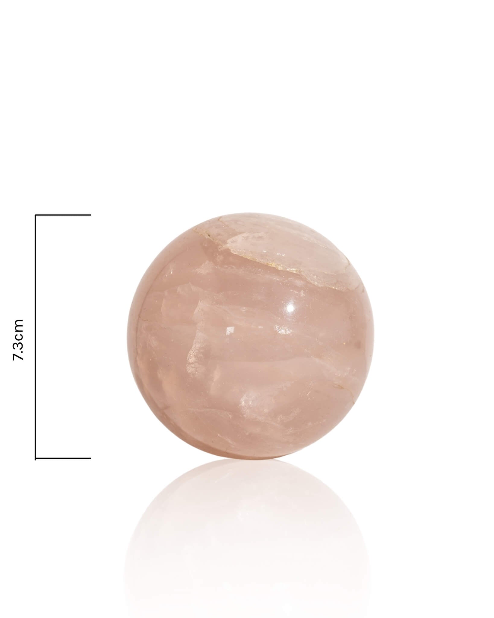 Rose Quartz Sphere - 46