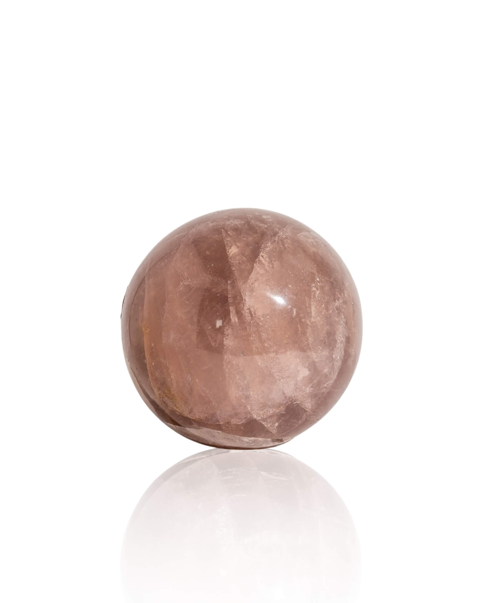 Lavender Rose Quartz Sphere - 47