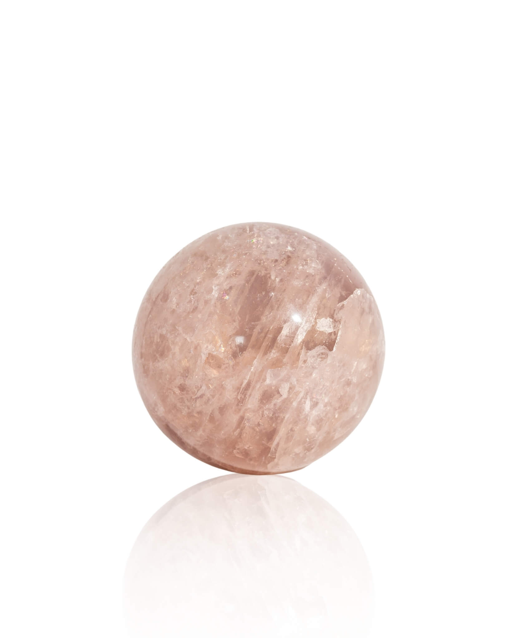 Rose Quartz Sphere - 48A