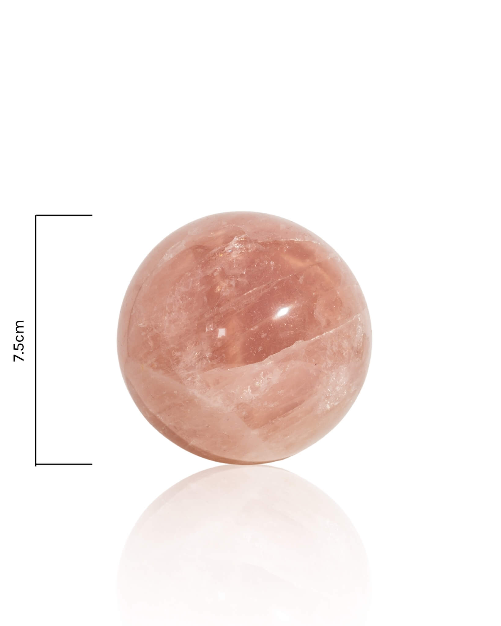 Rose Quartz Sphere - 51