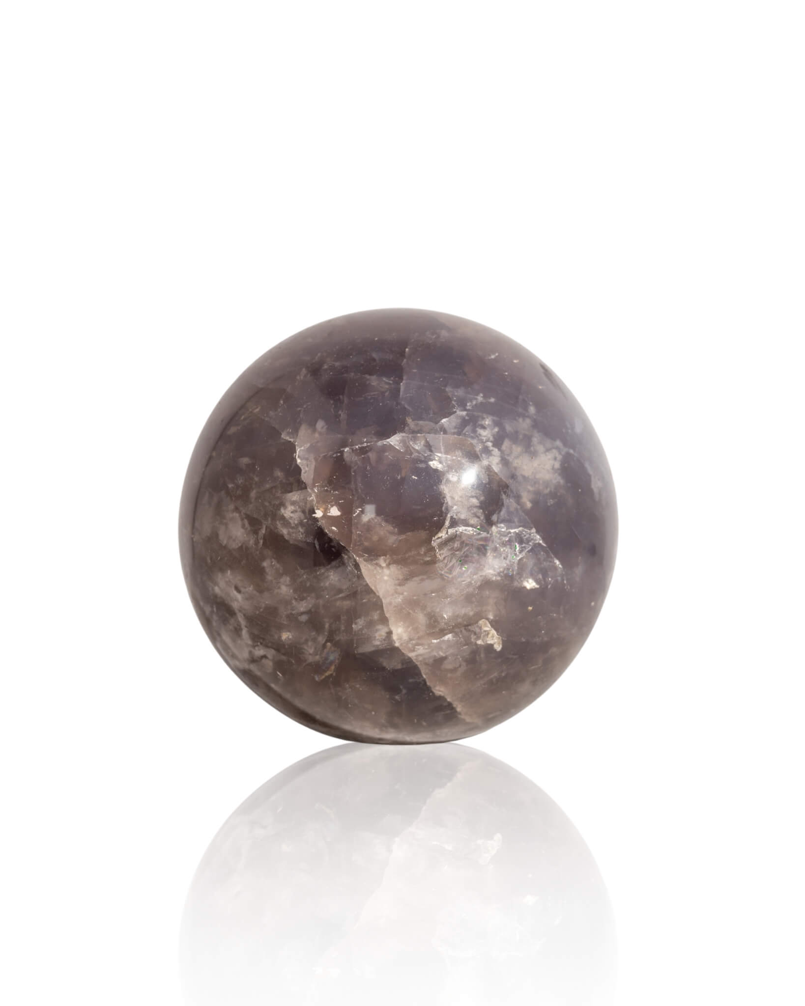 Blue Rose Quartz Sphere - 66