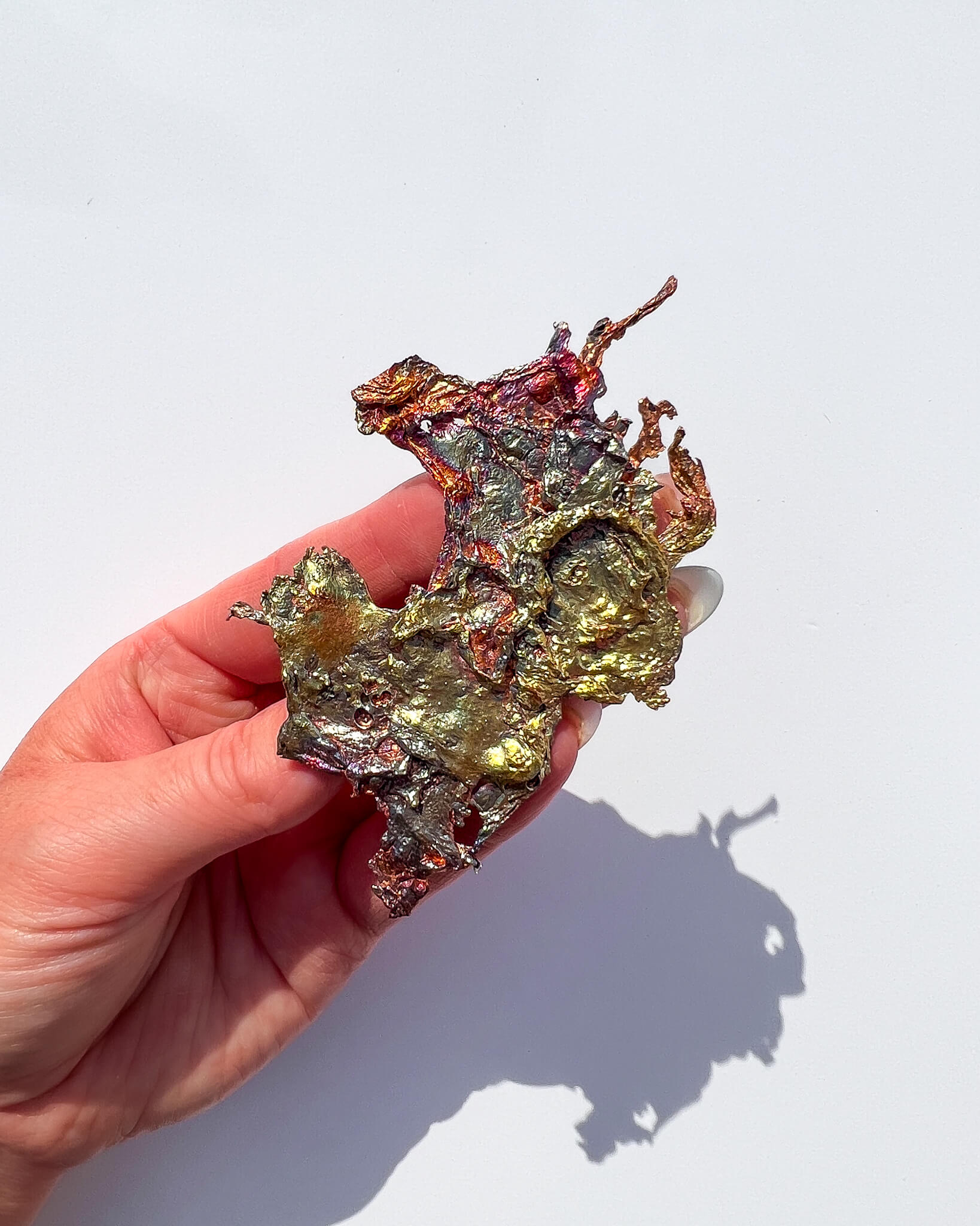 Mini Copper Splash Healing Crystal