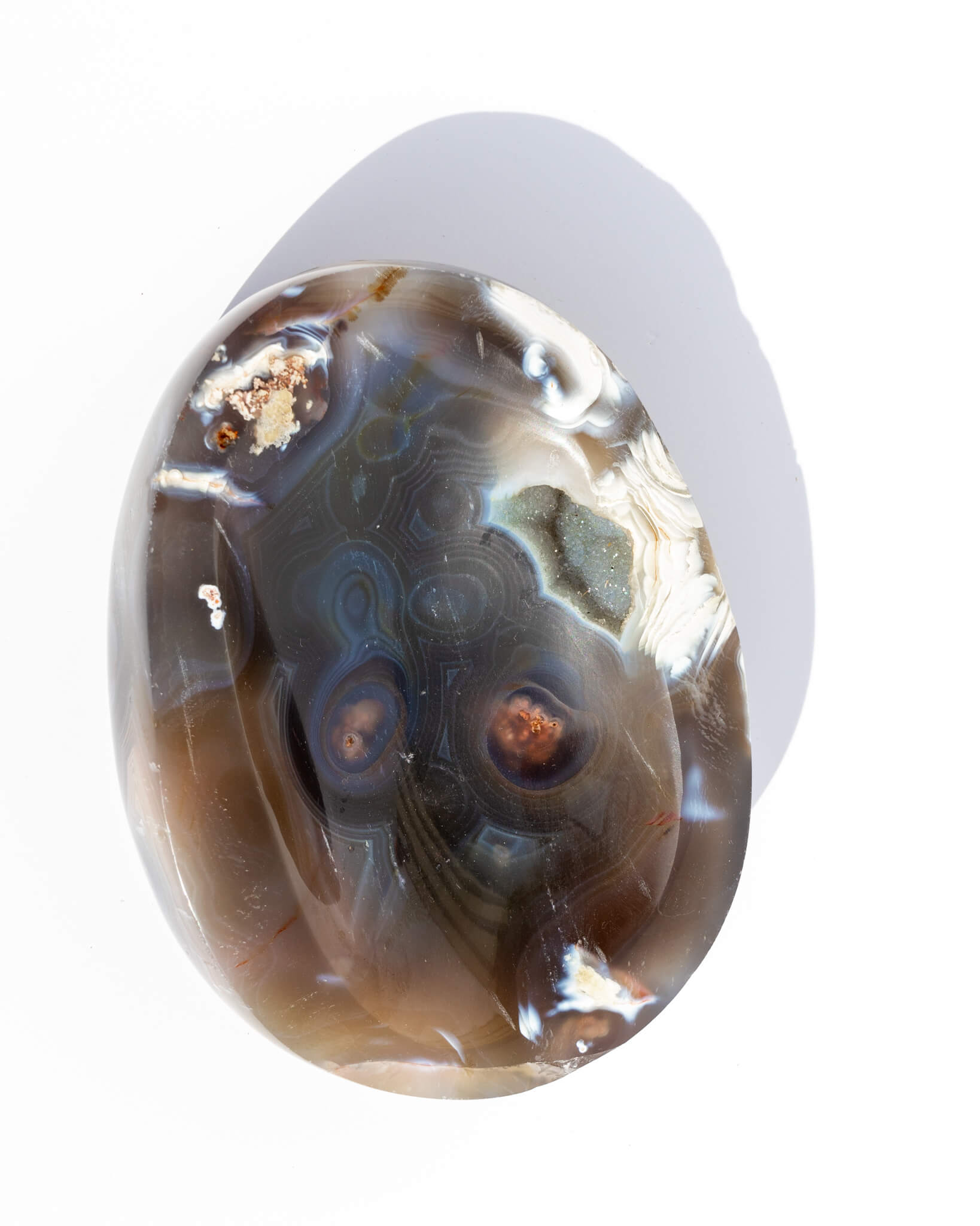 Orca Agate Bowl Healing Crystal