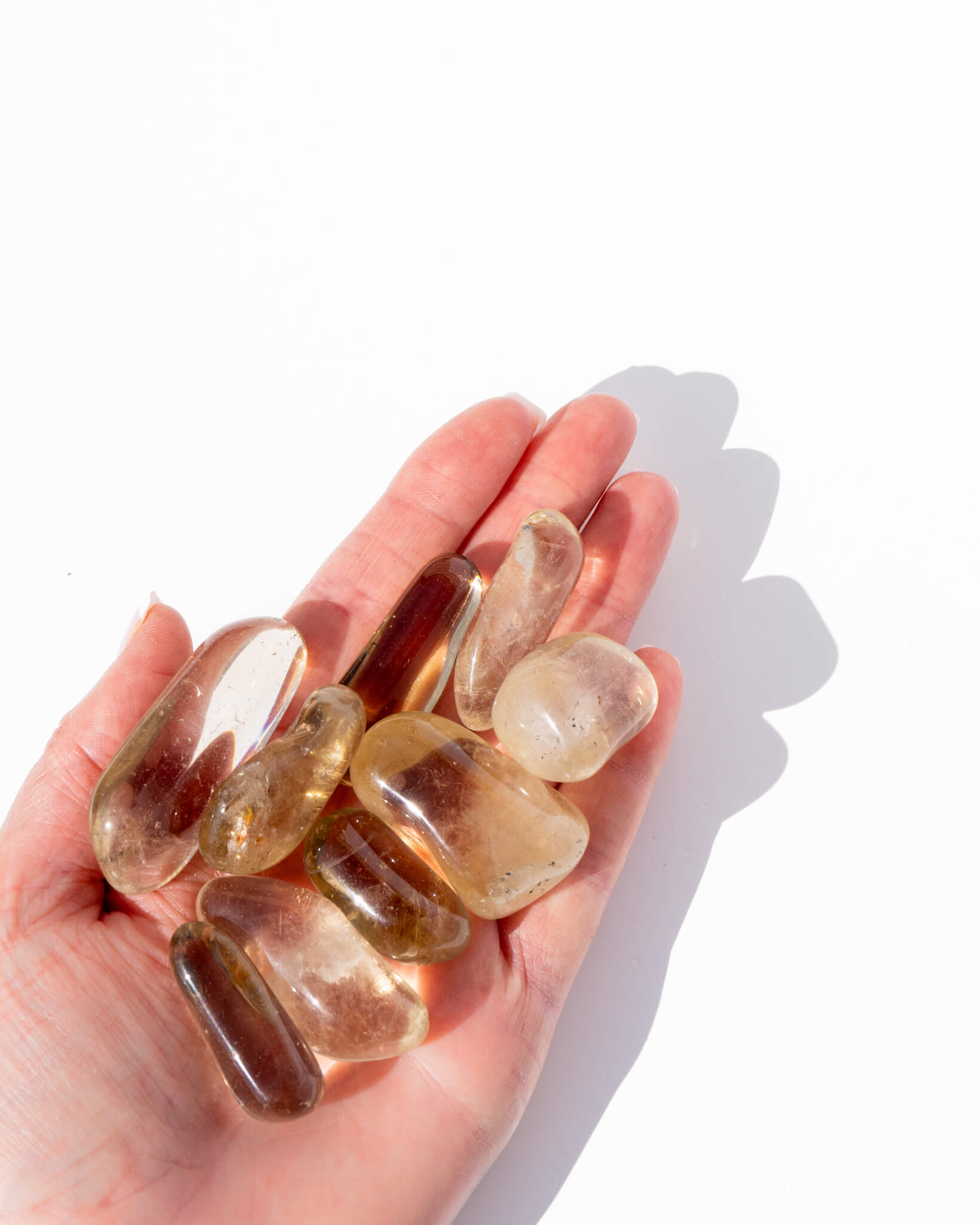 Citrine Crystal Tumble Stone