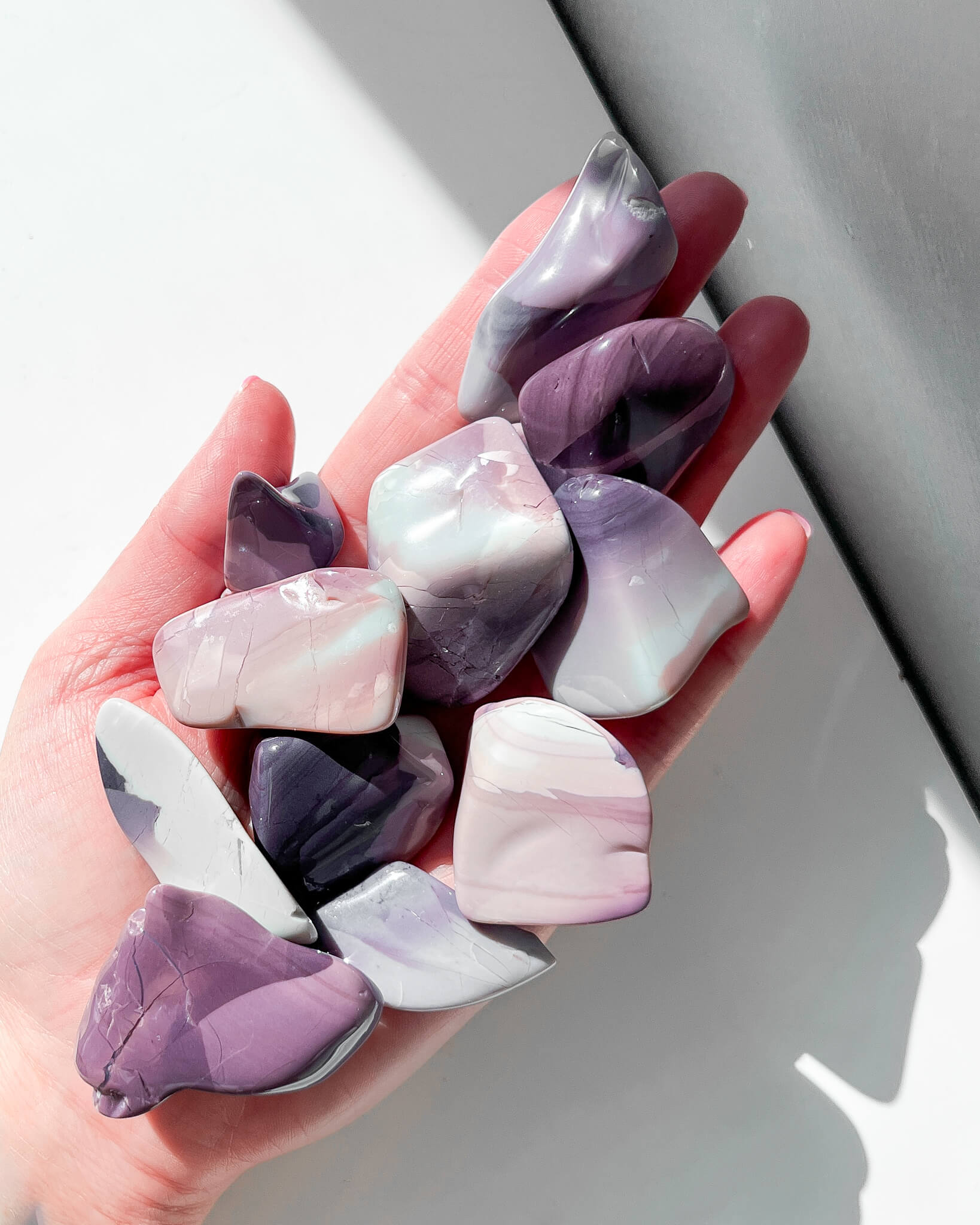 Hyacinth Jasper Tumble Stone Healing Crystal